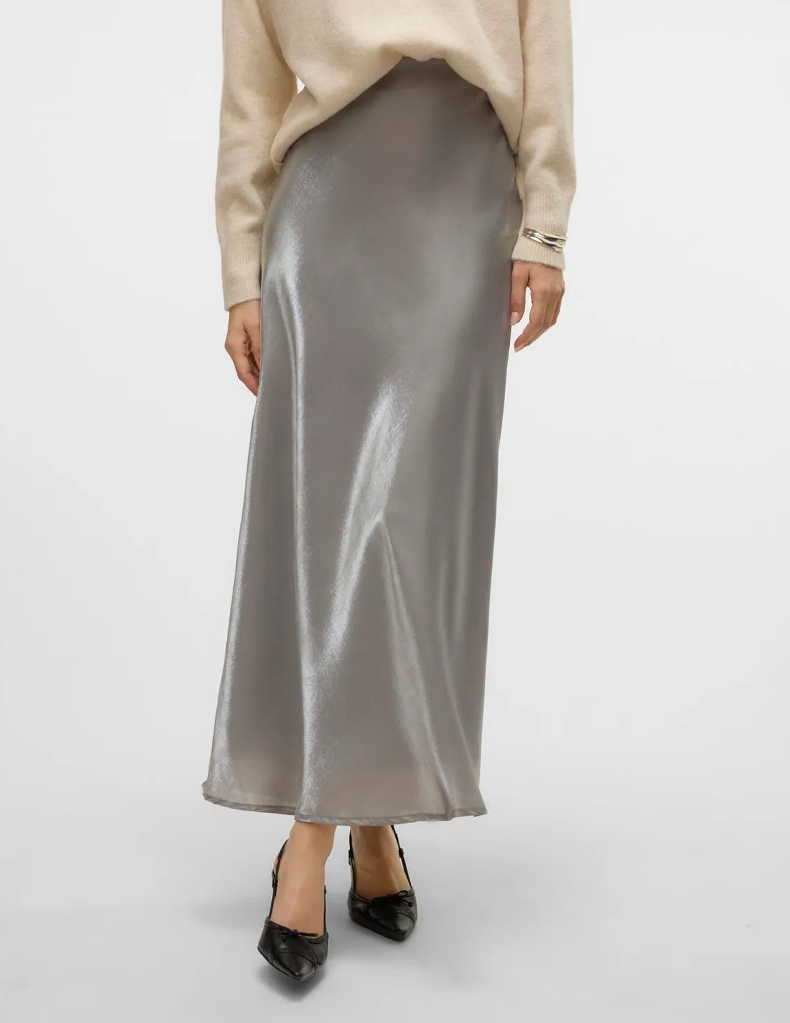 Vero moda Rok Elma 10322379 Grijs