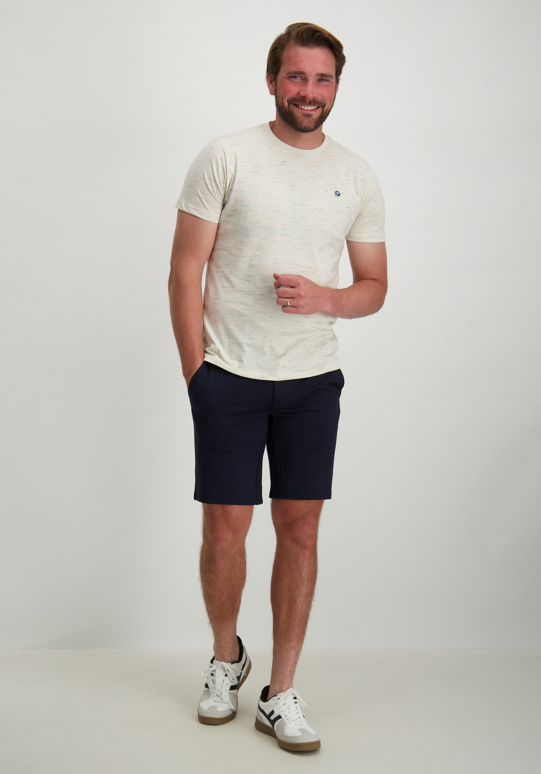 Petrol T-shirt M-1050-TSR641 Beige