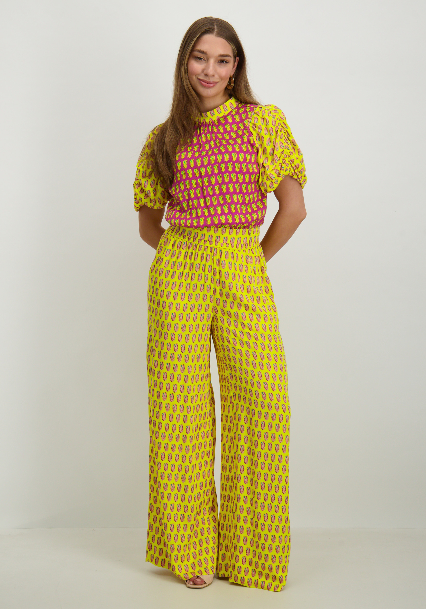 Harper & Yve Broek Alexis HS25J101 Geel