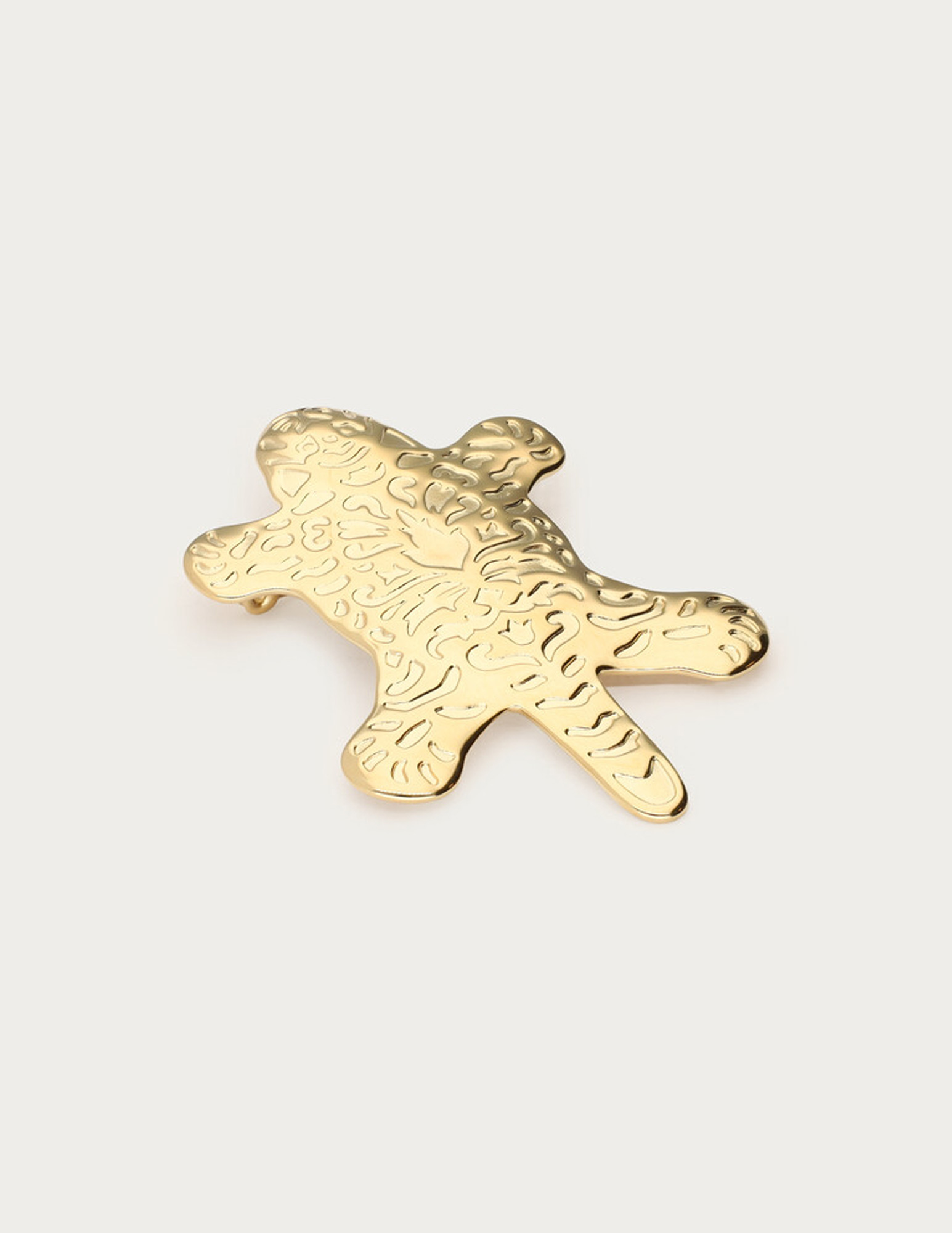 My Jewellery Mystic broche luipaard MJ14420 Goud