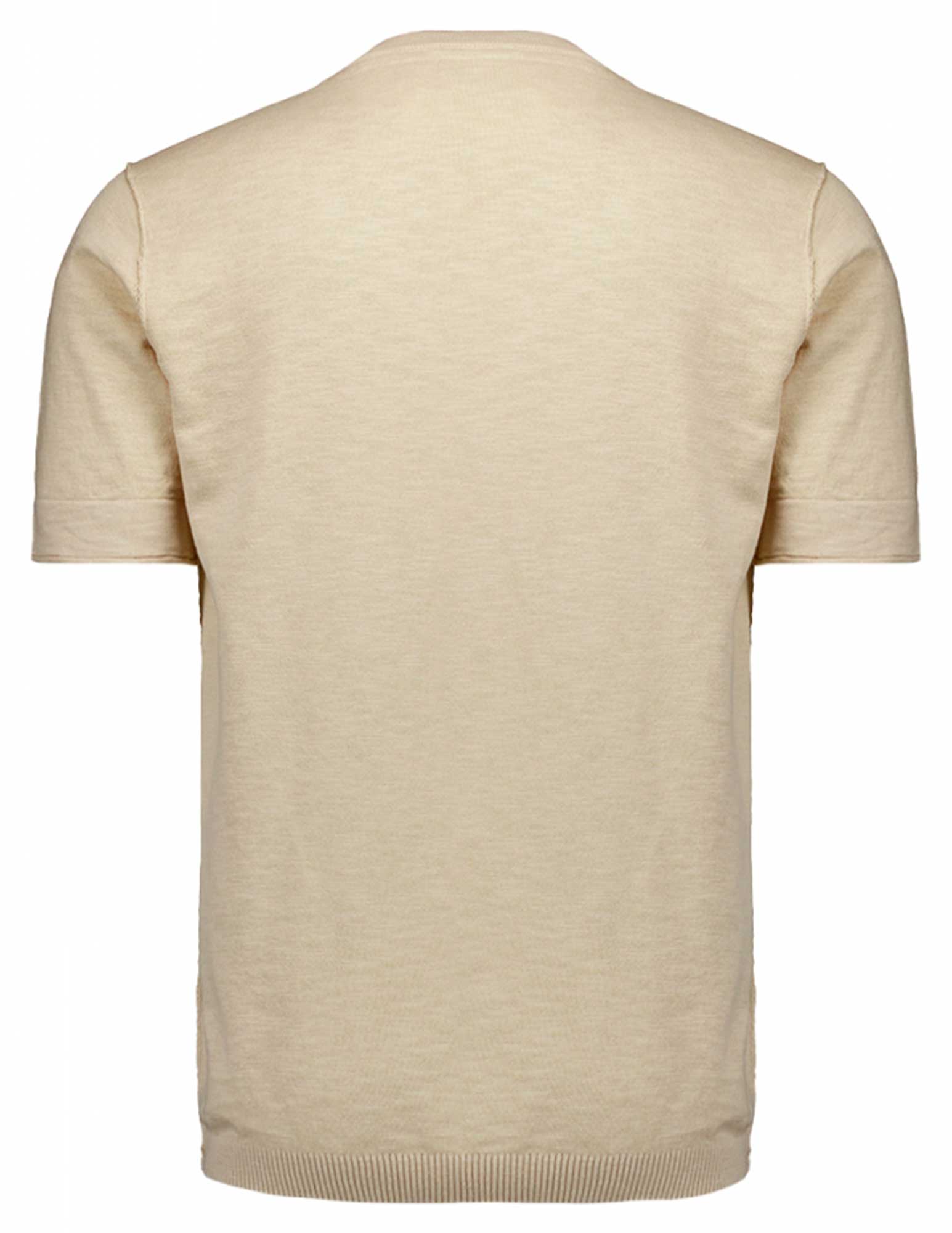 No Excess T-shirt fijn gebreid 24210452 Zand