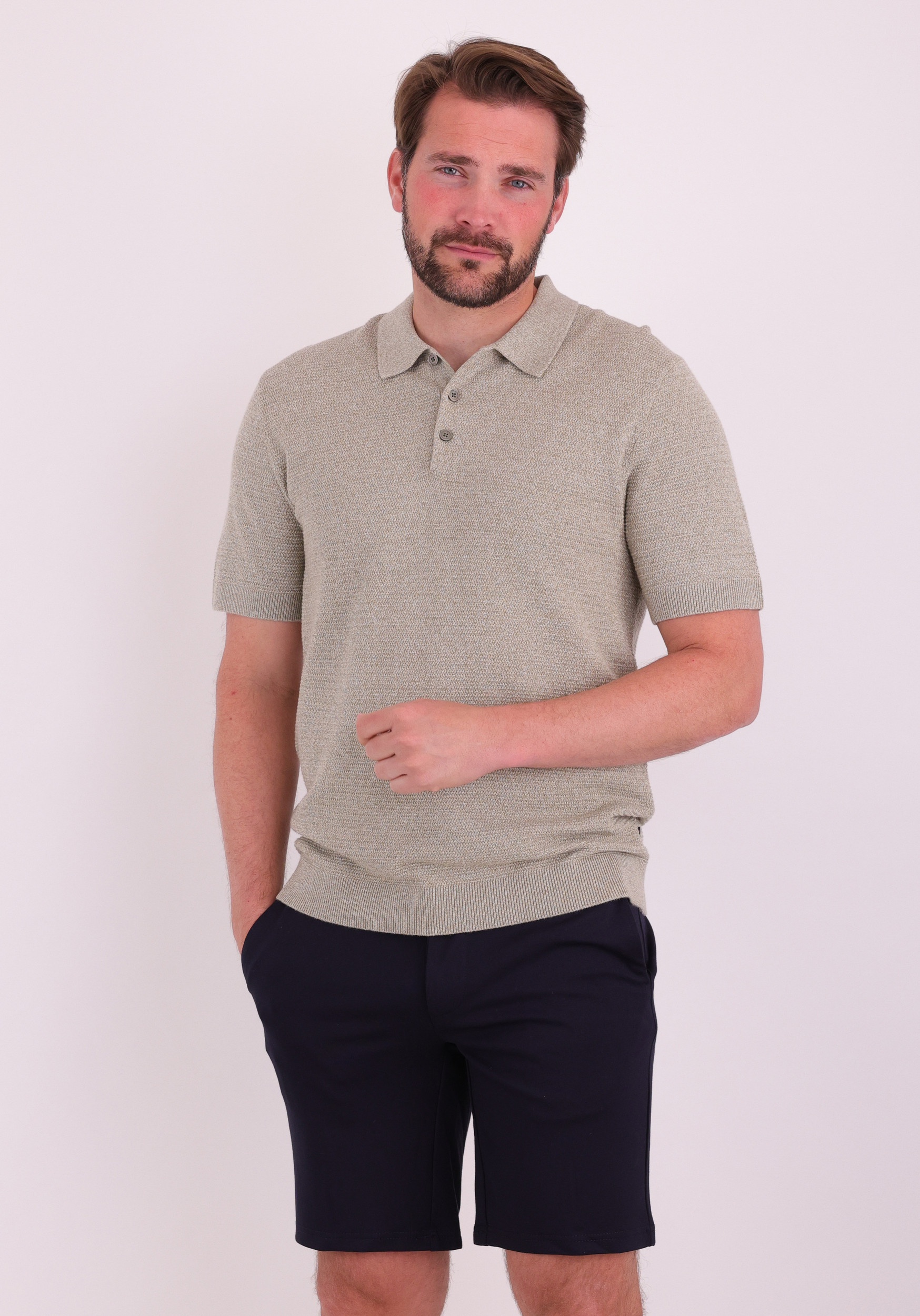 JACK & JONES Polo Riley 12292034 Midden groen