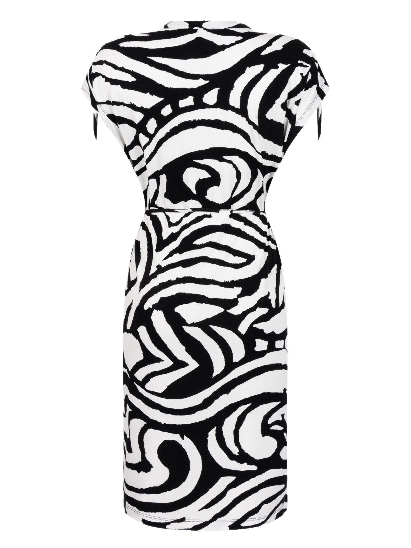 Zoso Jurk 253Daisy Zwart/Wit