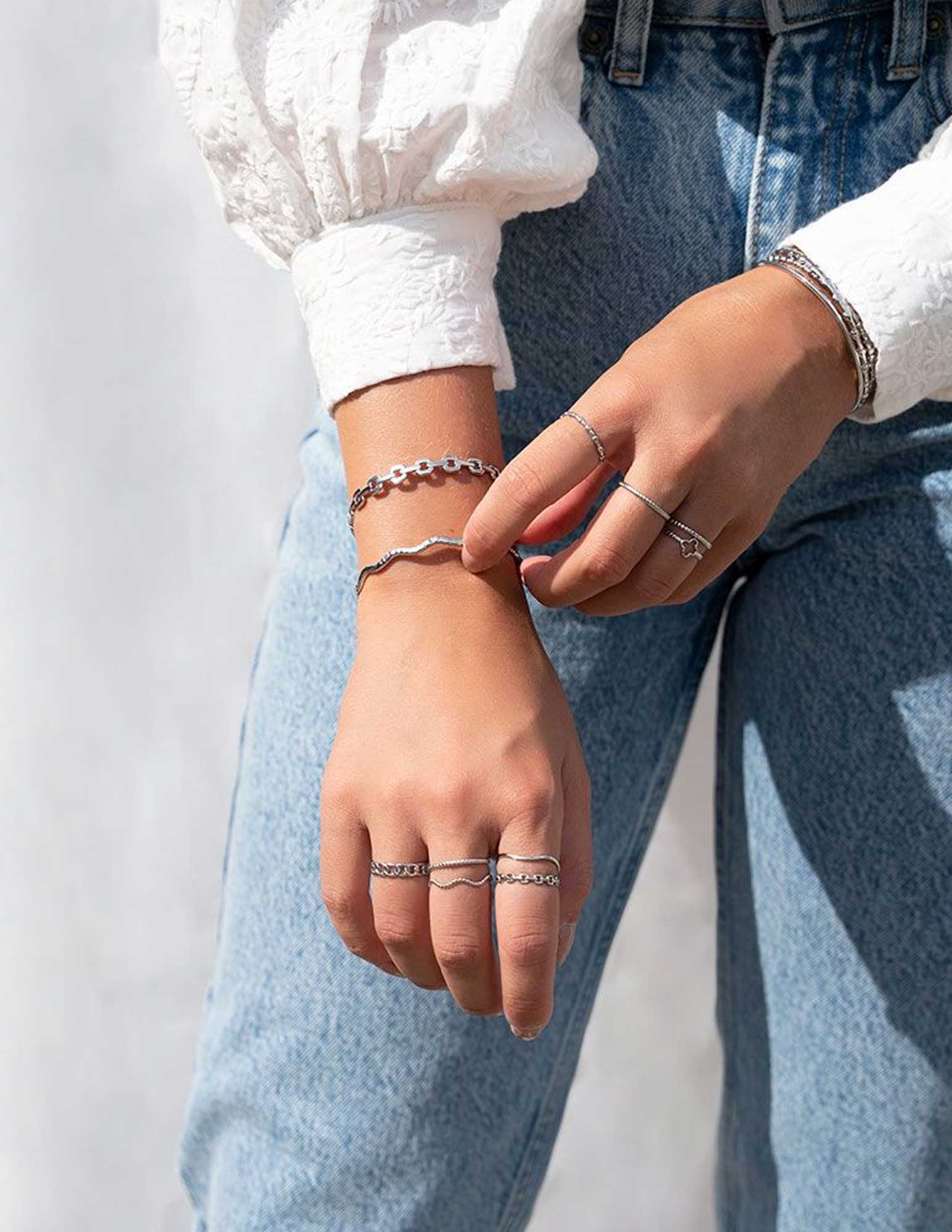 My Jewellery Ring schakels MJ04894 Goud