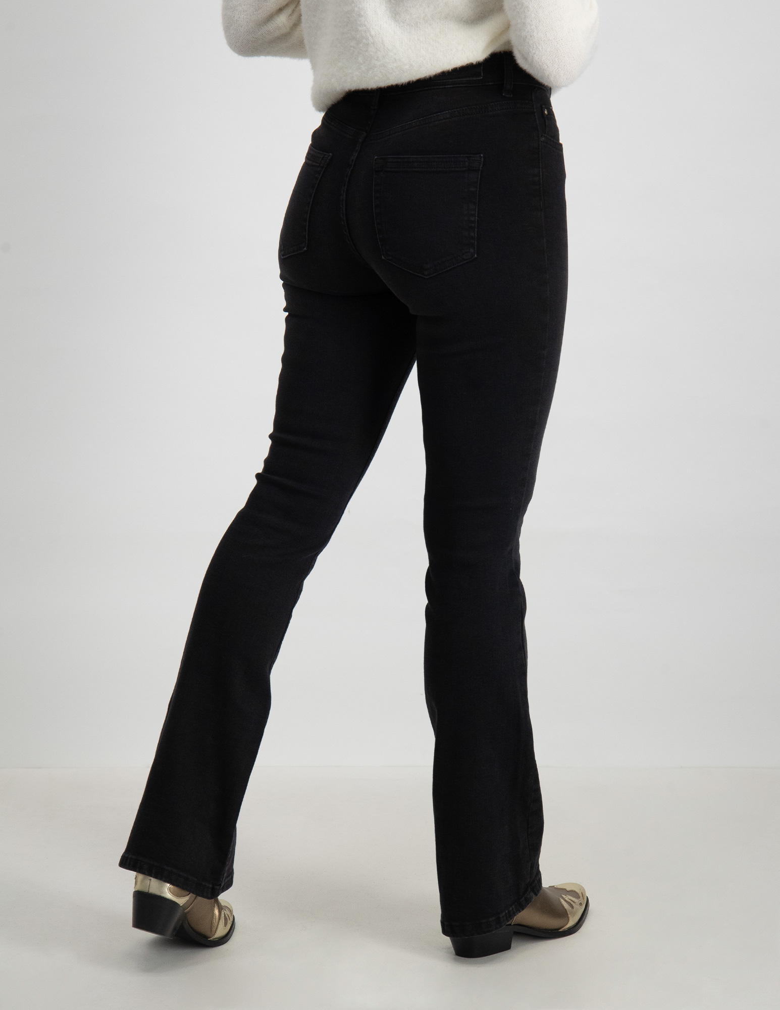 Only Flared jeans Blush 15286686 Zwart