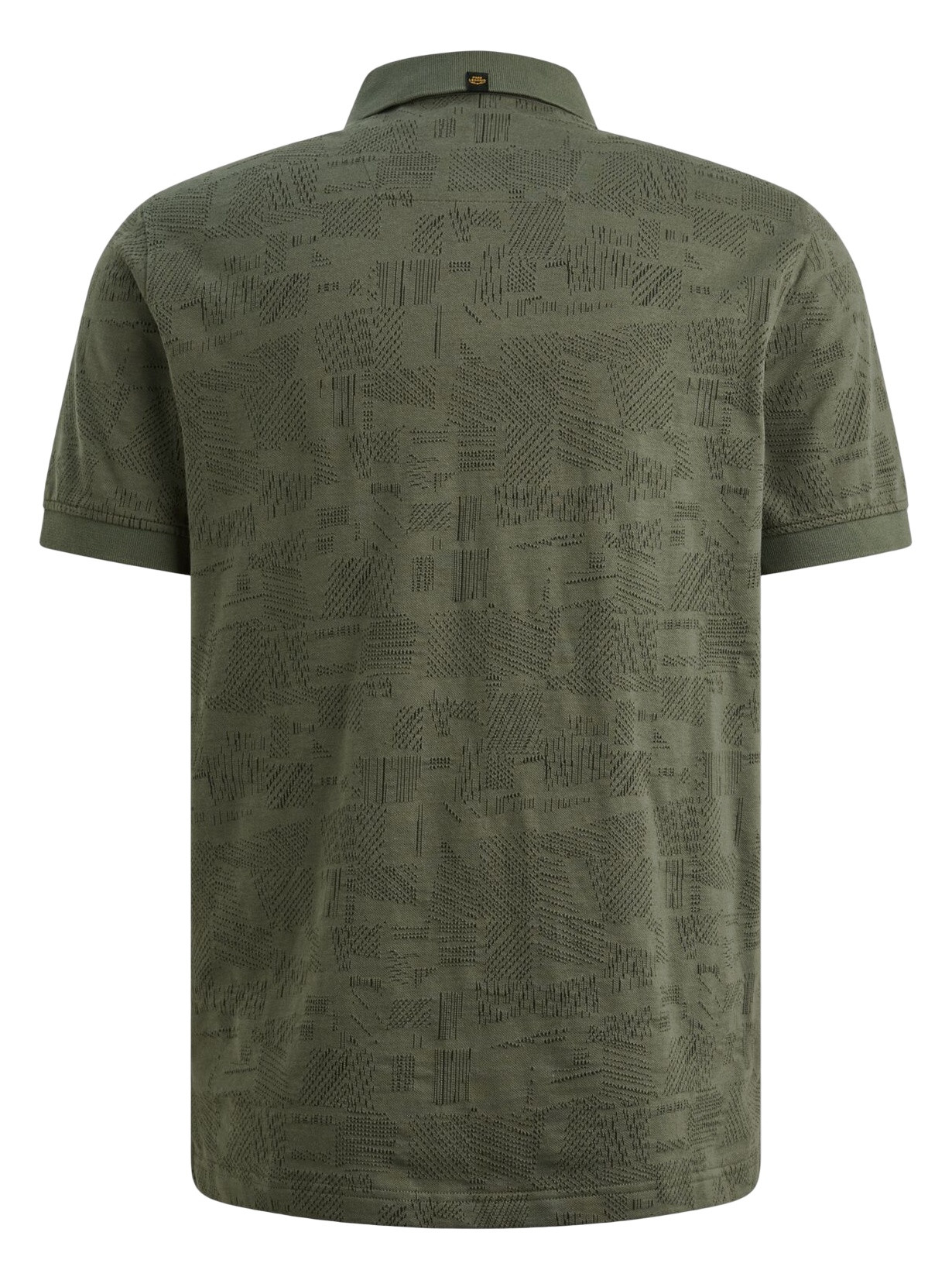 PME Legend Polo Jacquard PPSS2603883 Donker groen