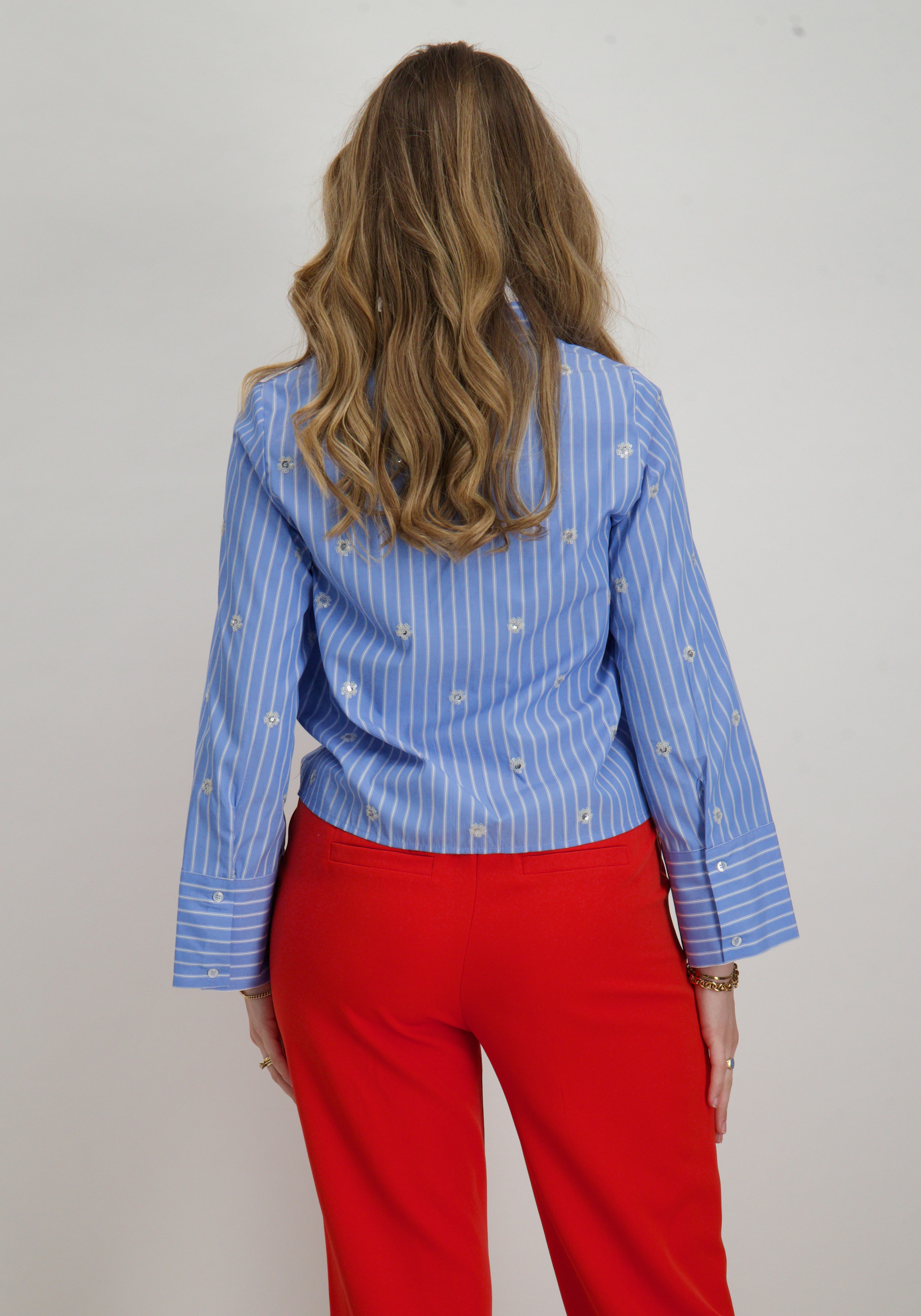 Vero moda Blouse Leila 10321872 Licht blauw