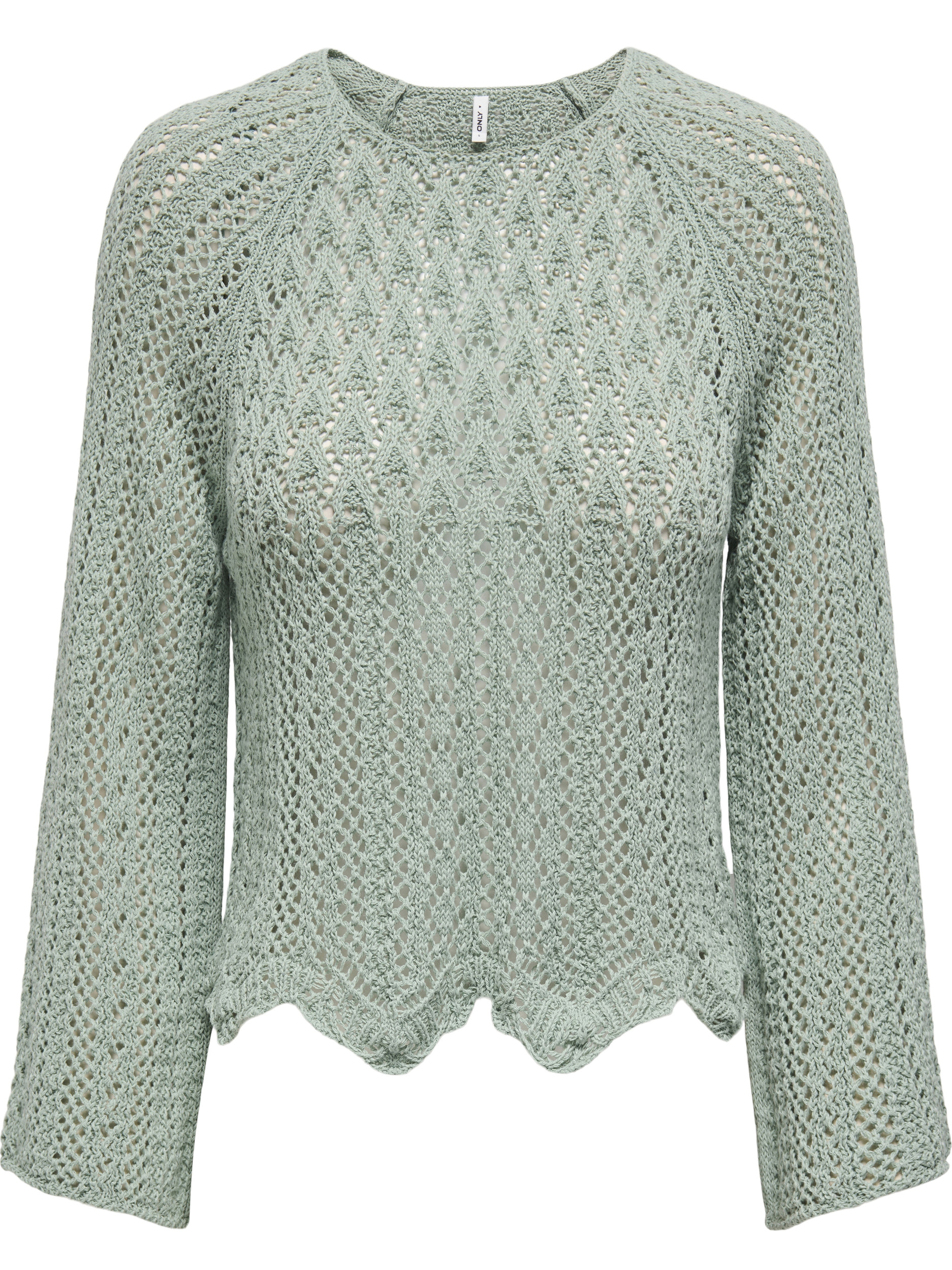 Only Trui Nola 15233173 Licht groen