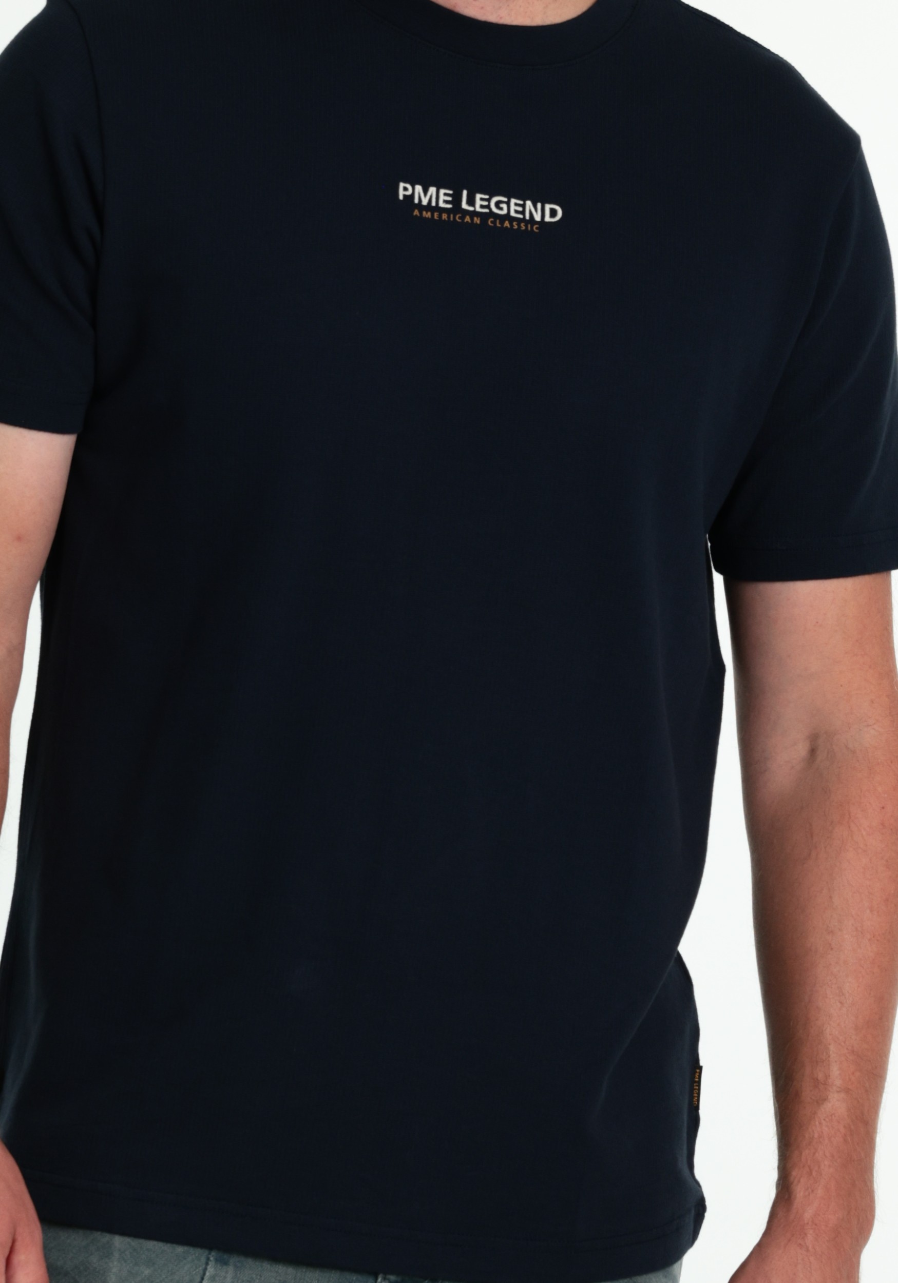 PME Legend T-shirt PTSS2608564 Donker blauw