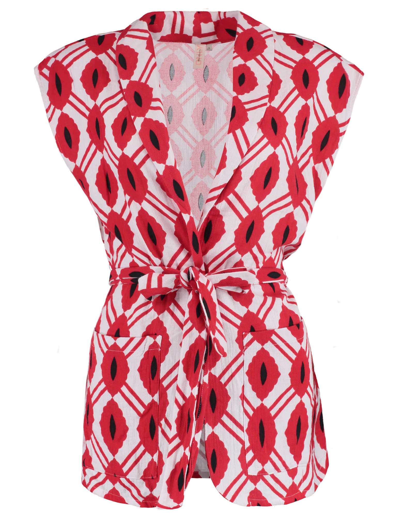 Only Gilet Thyra 15301586 Rood