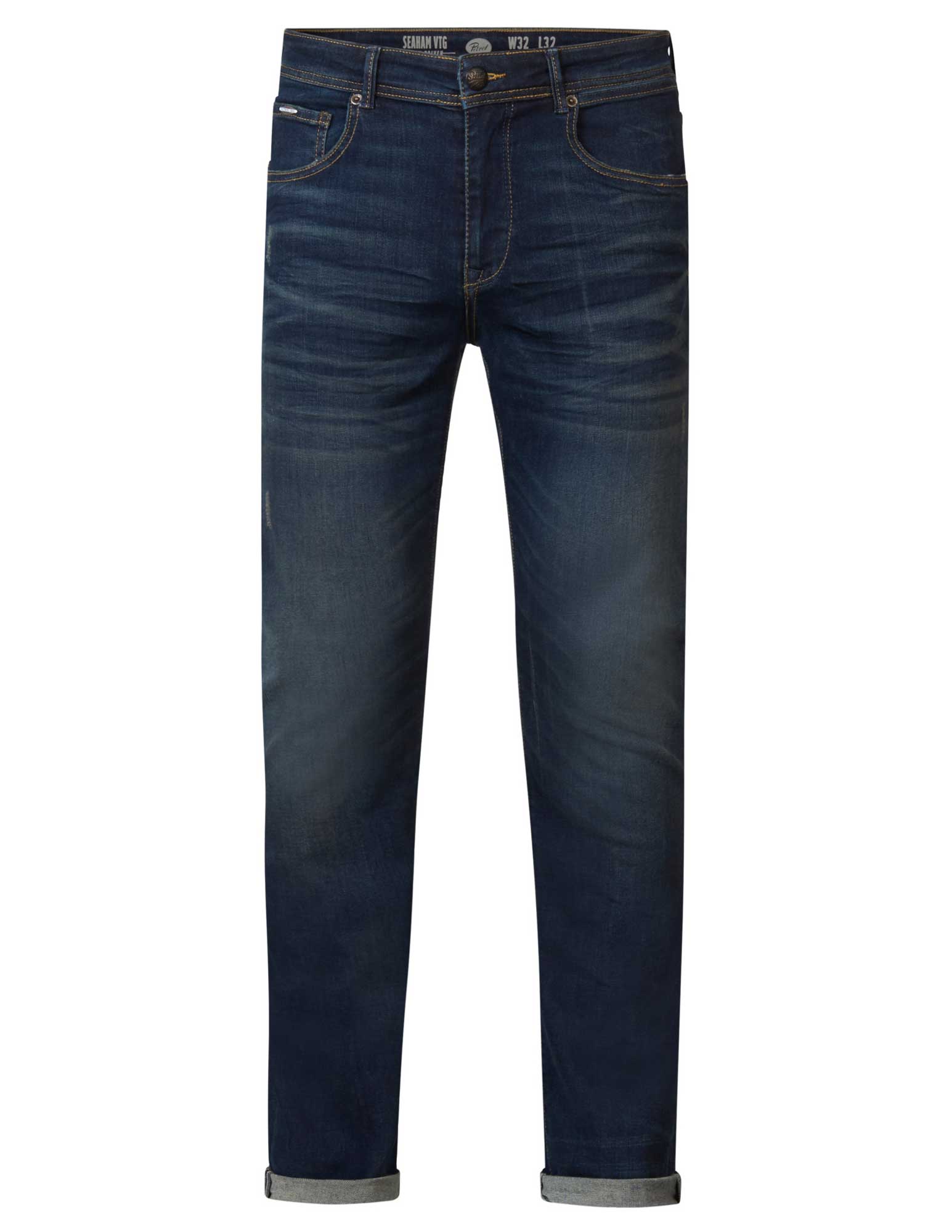 Petrol Jeans Supreme stretch SEAHAM VTG Jeans blauw