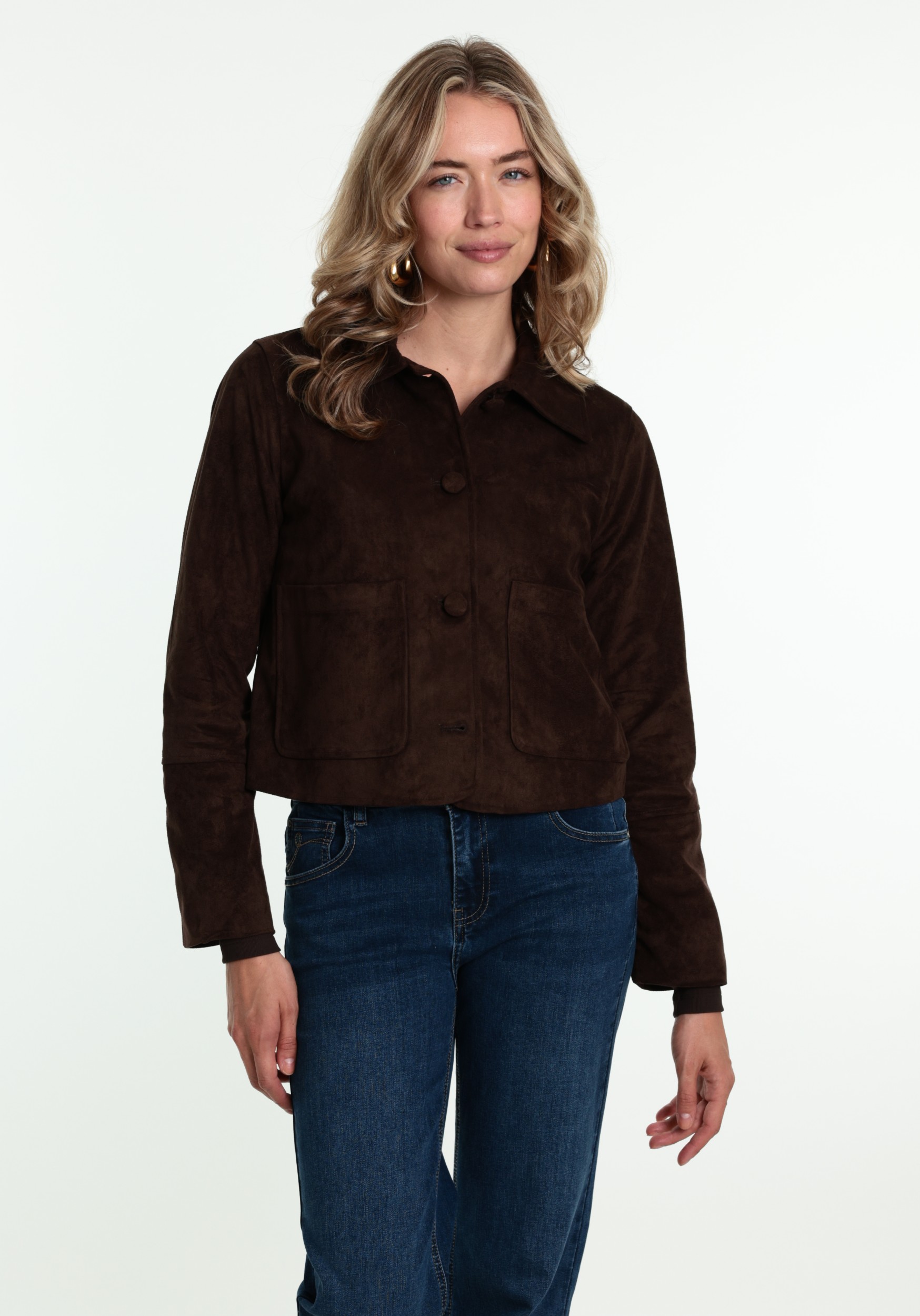 Vila Jacket Luna 14117567 Bruin