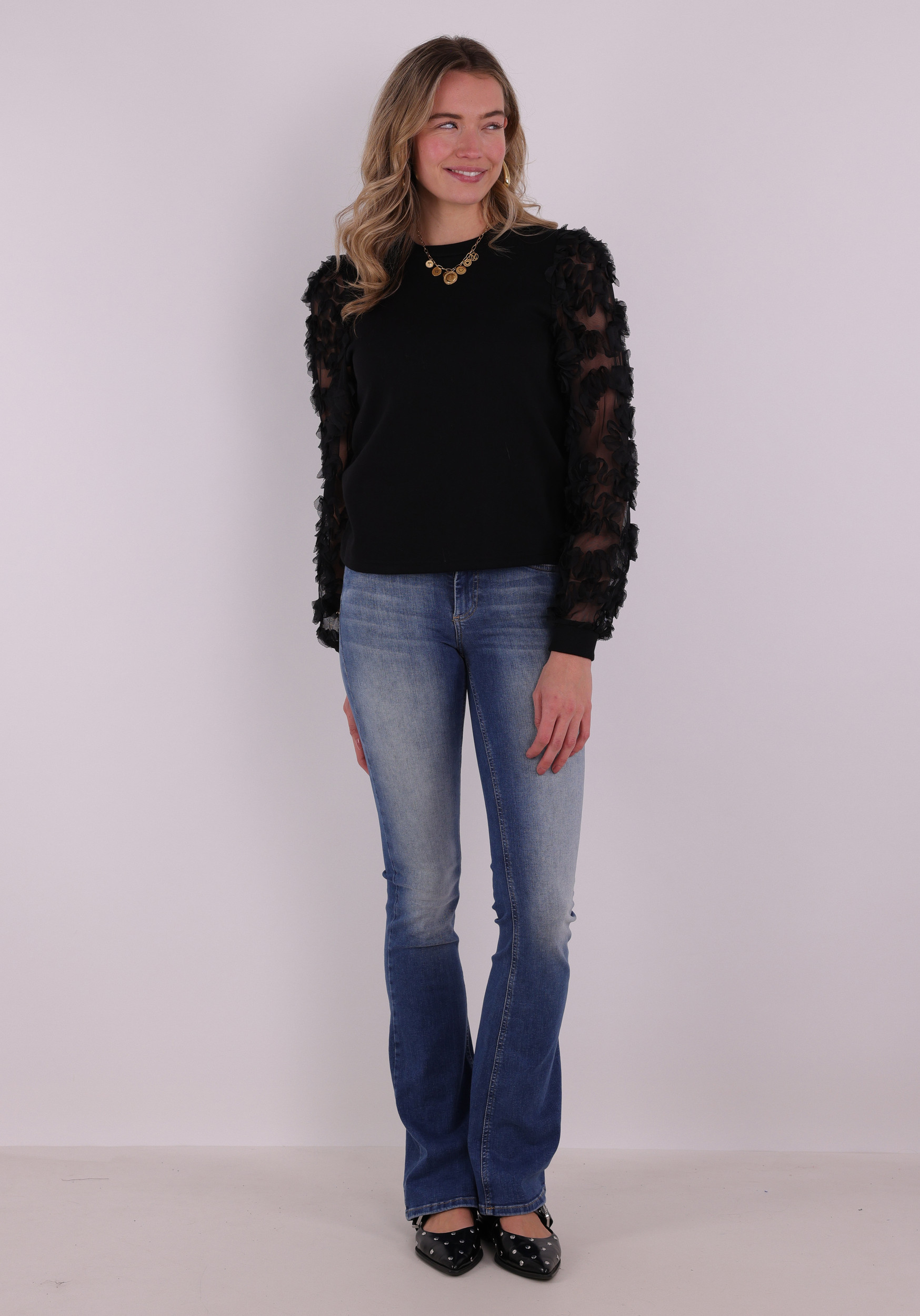 Only Sweater Lavin 15371234 Zwart
