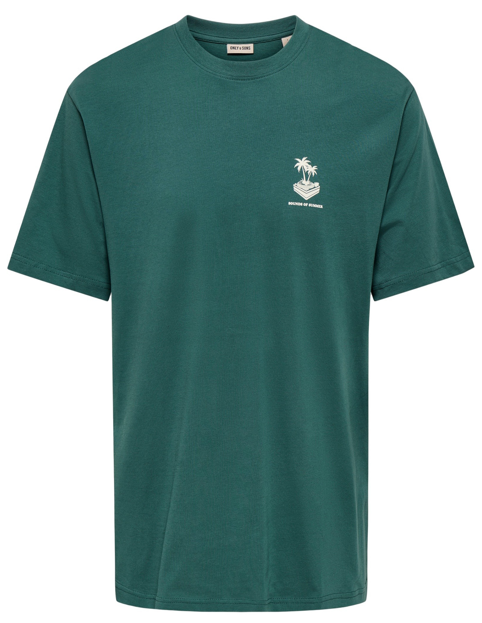 ONLY & SONS T-shirt Vibes 22039617 Donker groen