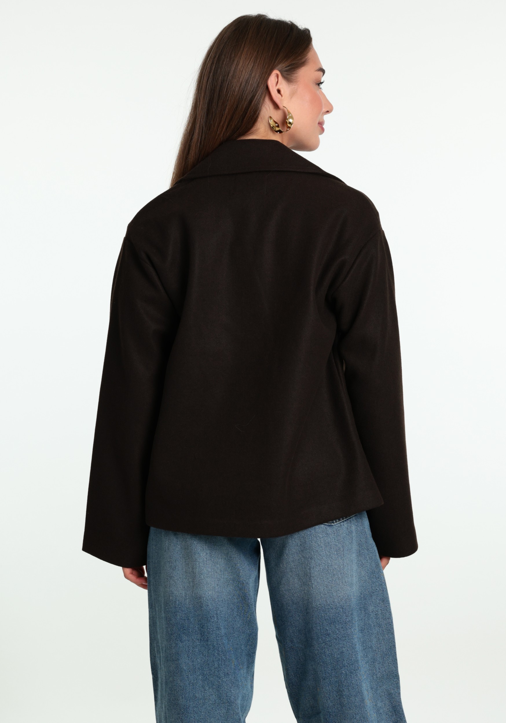 ONLY Nancy Jacket 15315503 Donker bruin