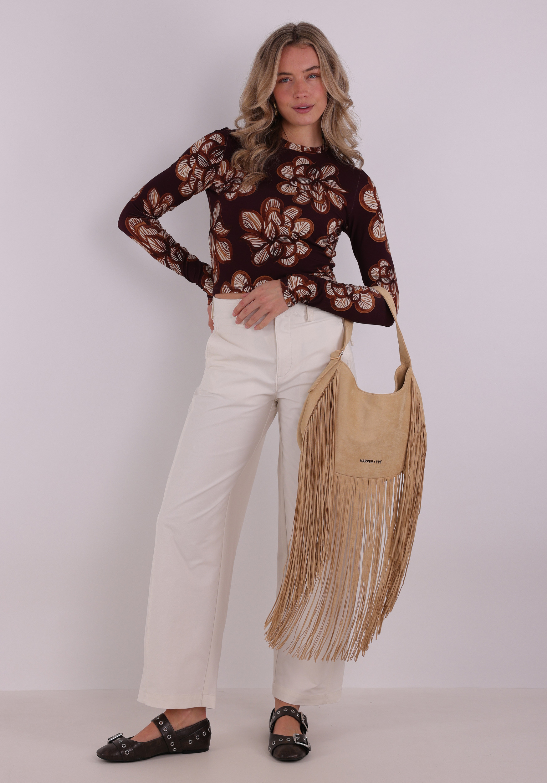 Harper & Yve Top Steff SS6T502 Donker Paars