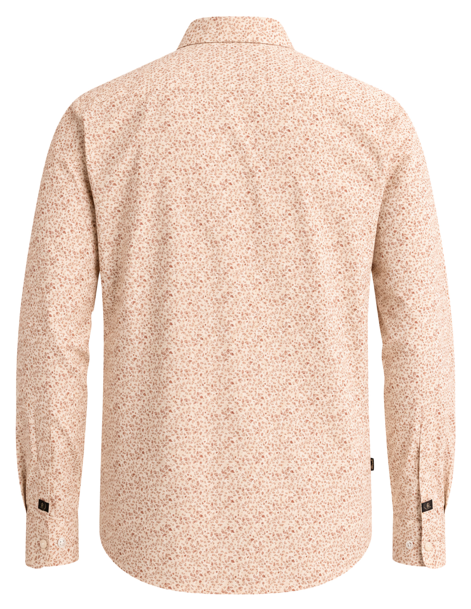 PME Legend Overhemd all-over print PSI2609252 Donker Oranje