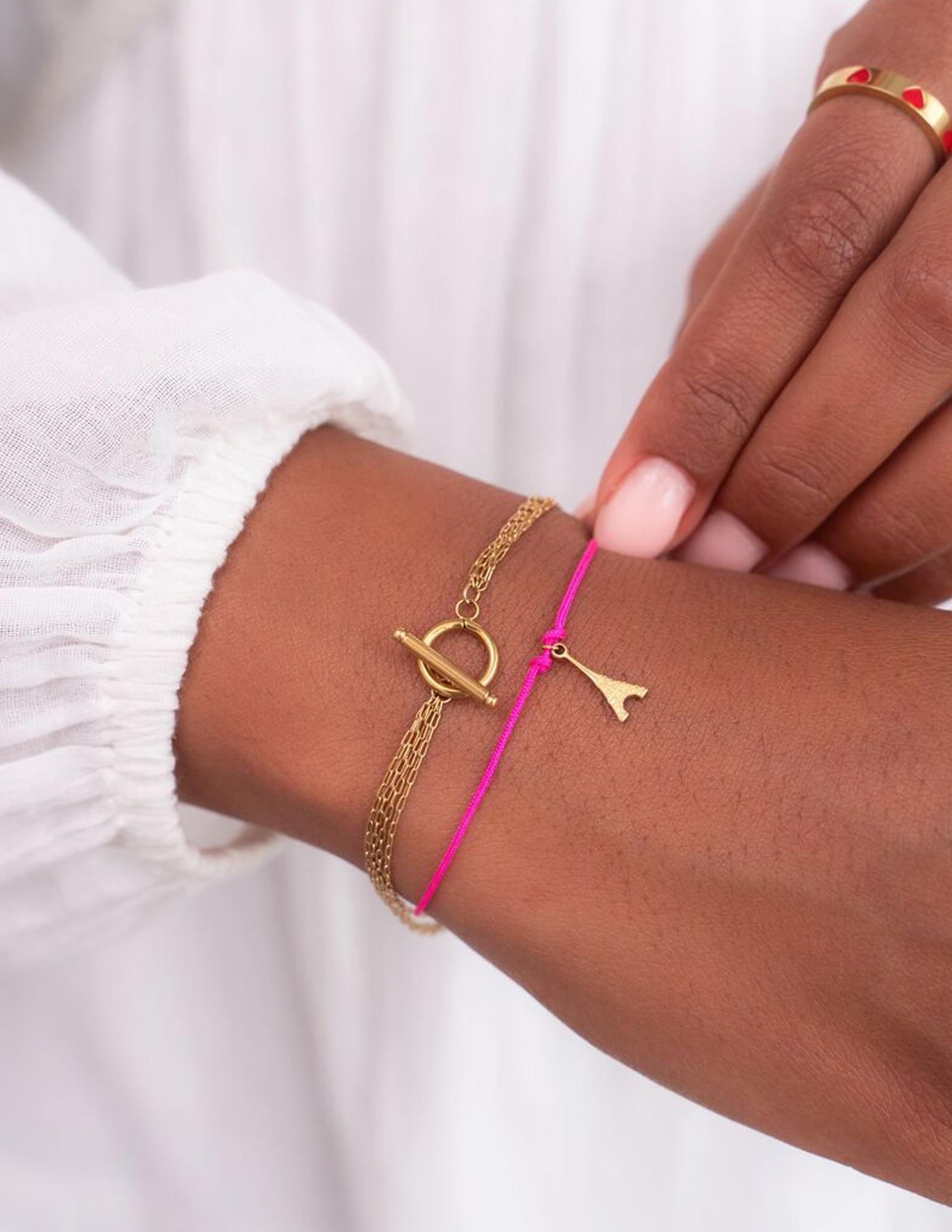 My Jewellery Minimalistische armband MJ11093 Goud