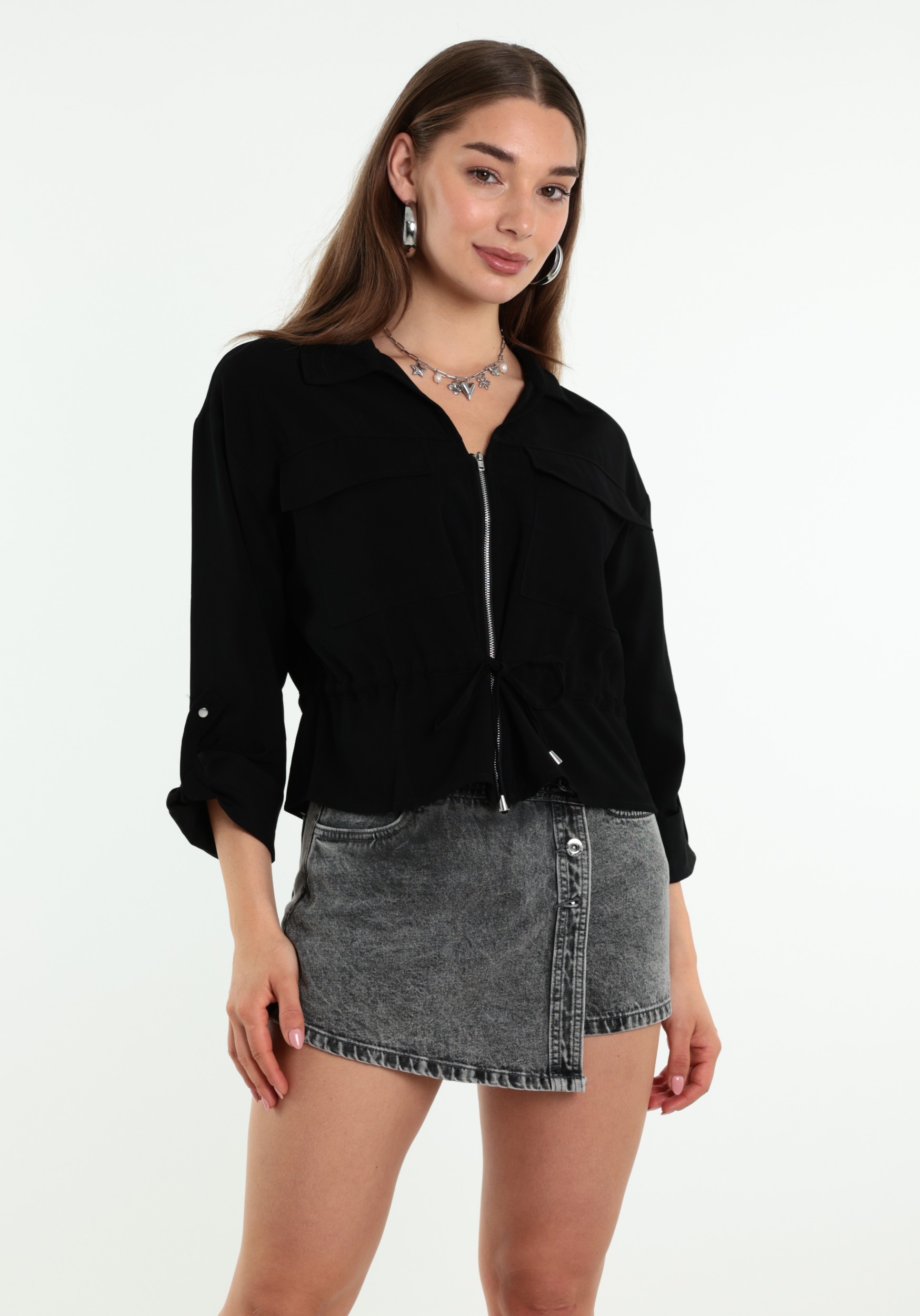 VERO MODA Jacket Katie 10350531 Zwart