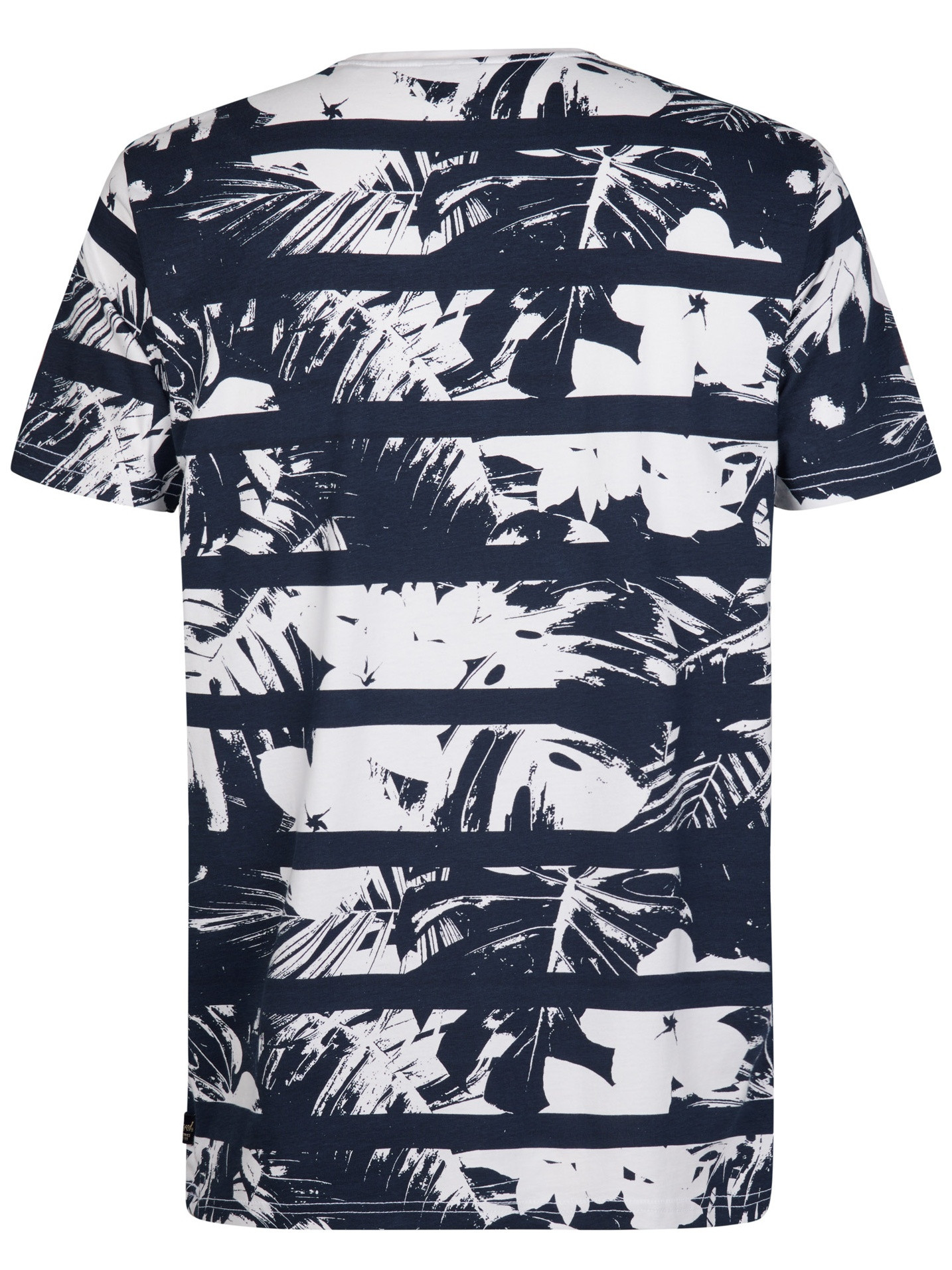 Petrol T-shirt M-1050-TSR113 Donker blauw