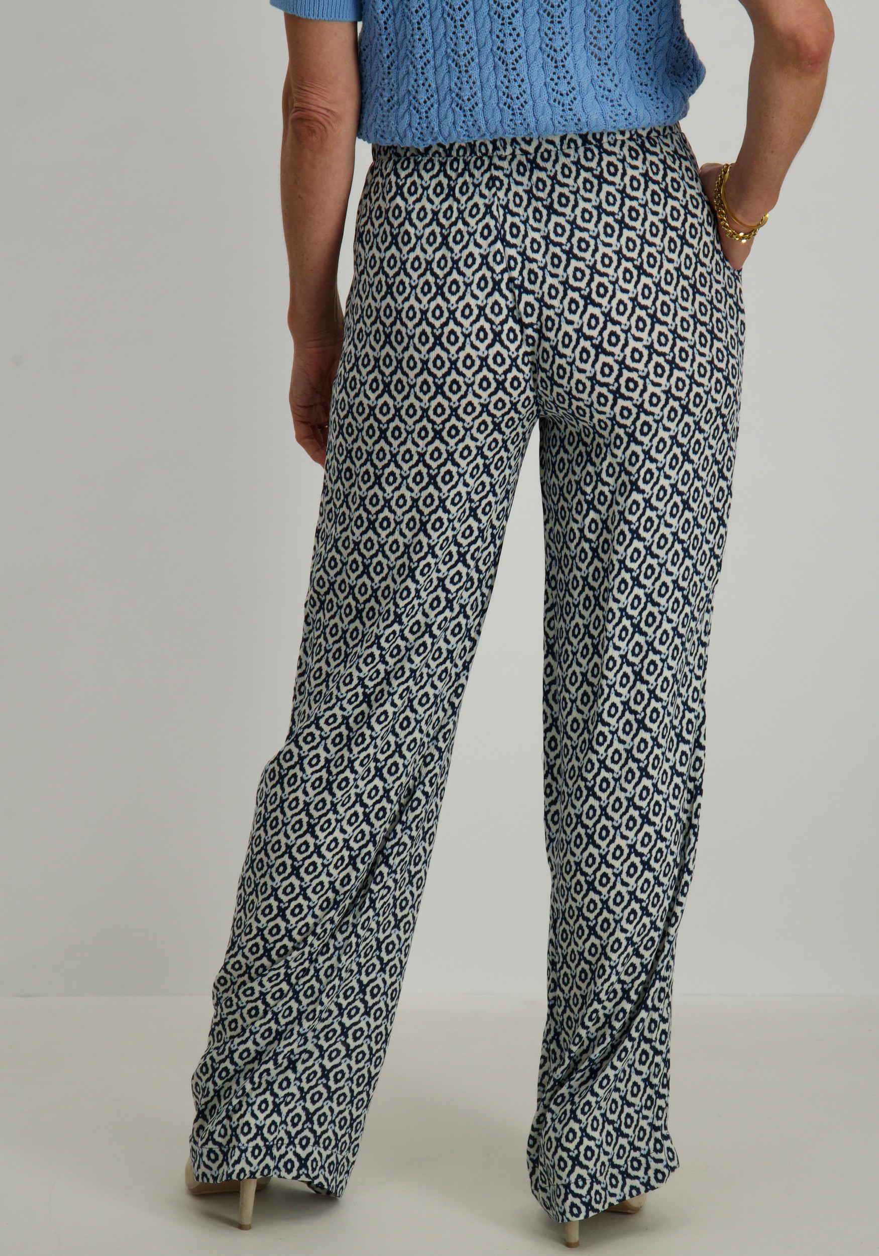 Ichi Broek Marrakech 20123005 LONG Donker blauw