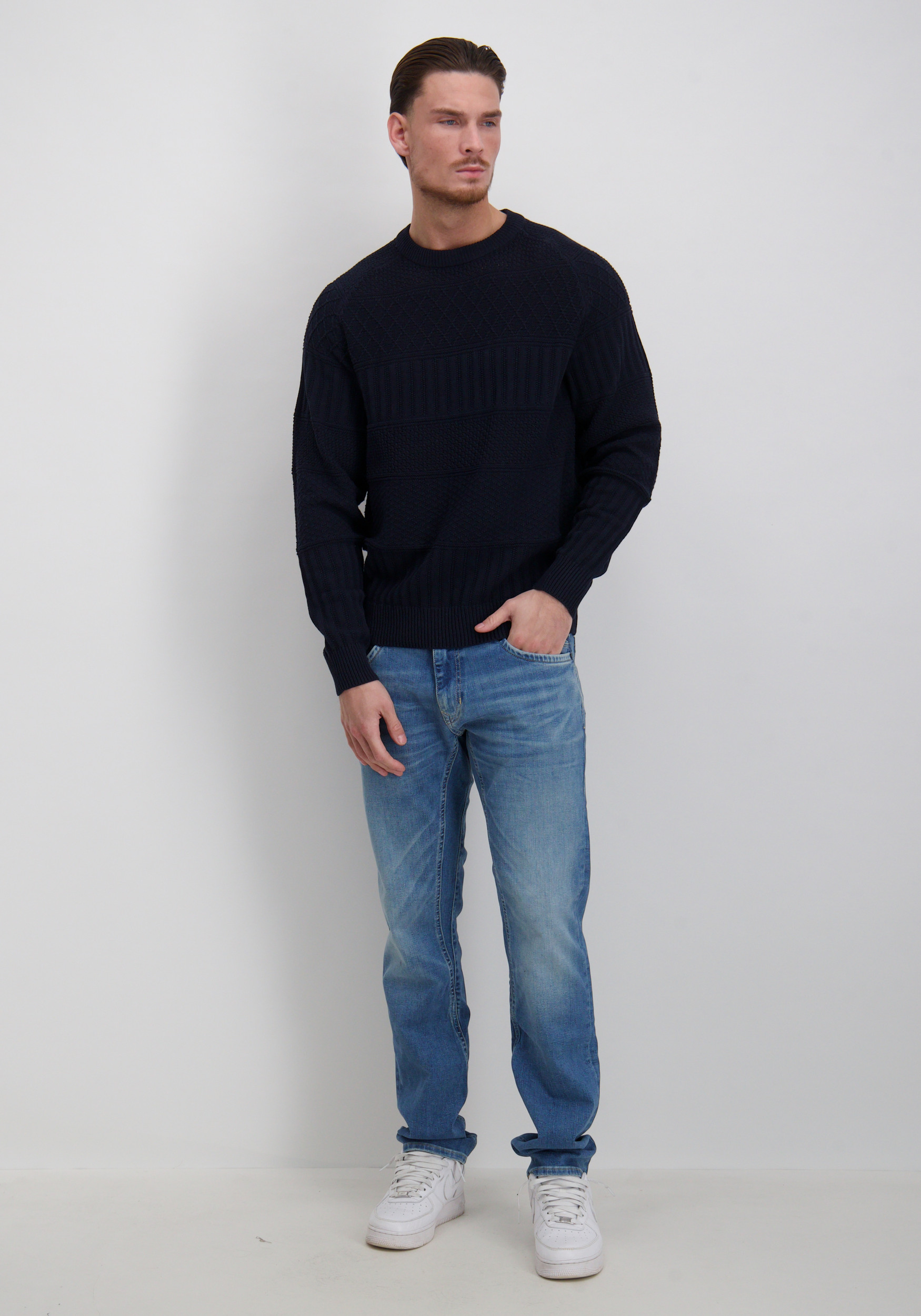 ONLY & SONS Trui Alkan 22037977 Donker blauw