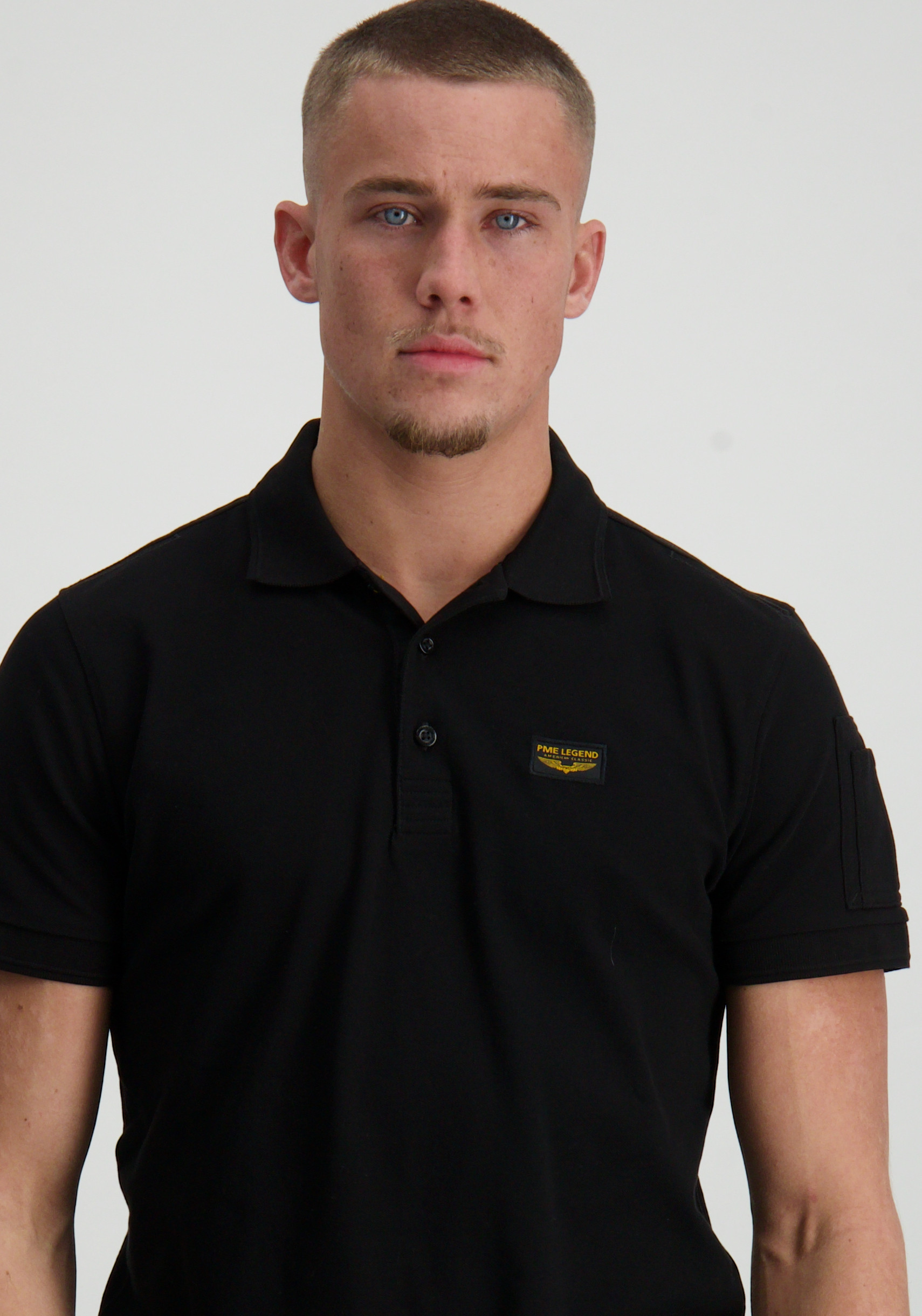 PME Legend Polo Trackway PPSS0000861 Zwart