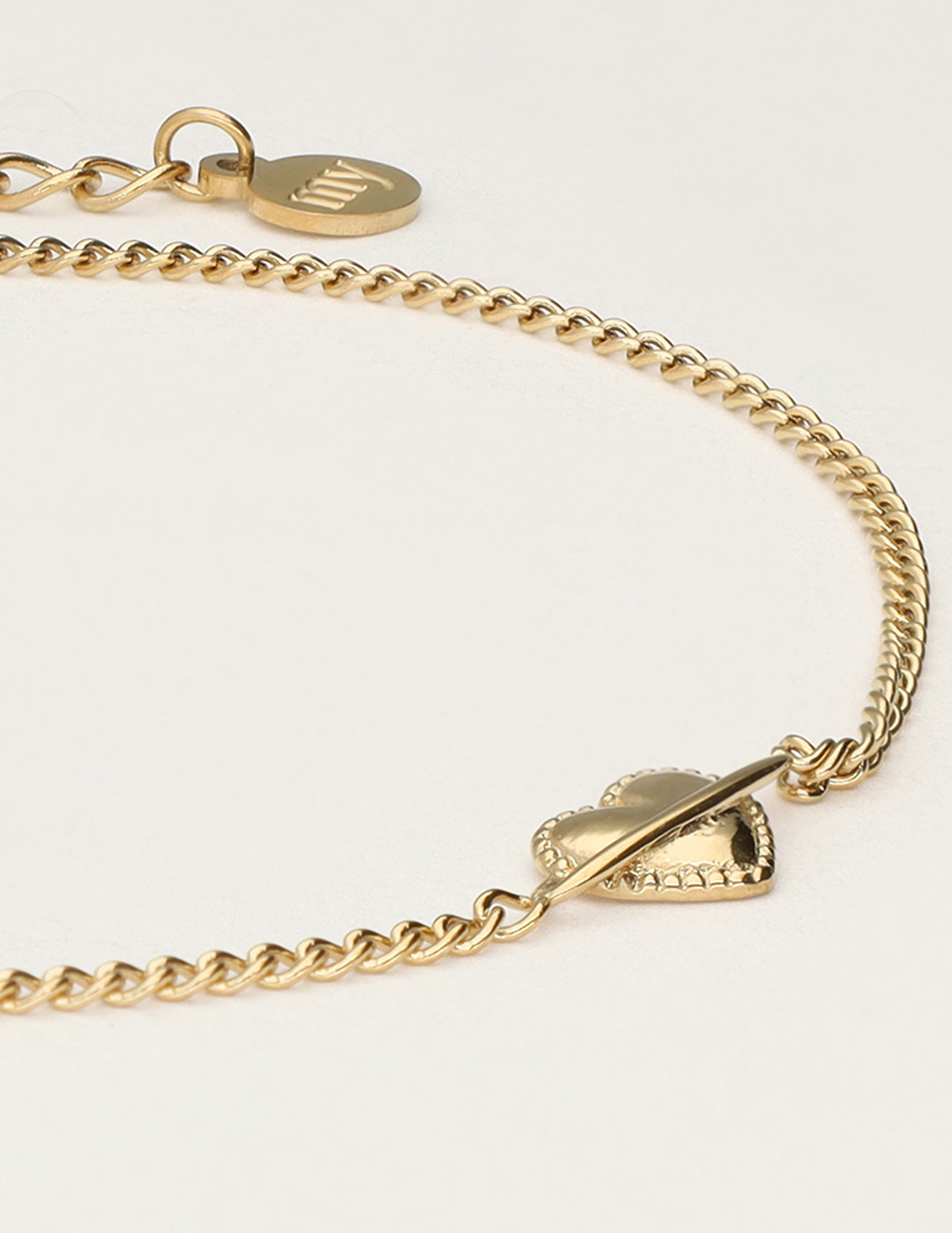 My Jewellery Starry armband met hartjes planeet MJ11951 Goud