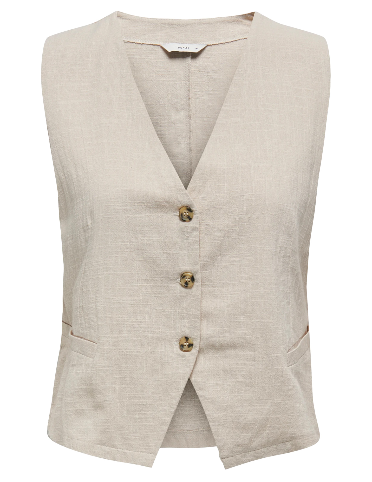 ONLY Gilet Tizana 15337097 Beige