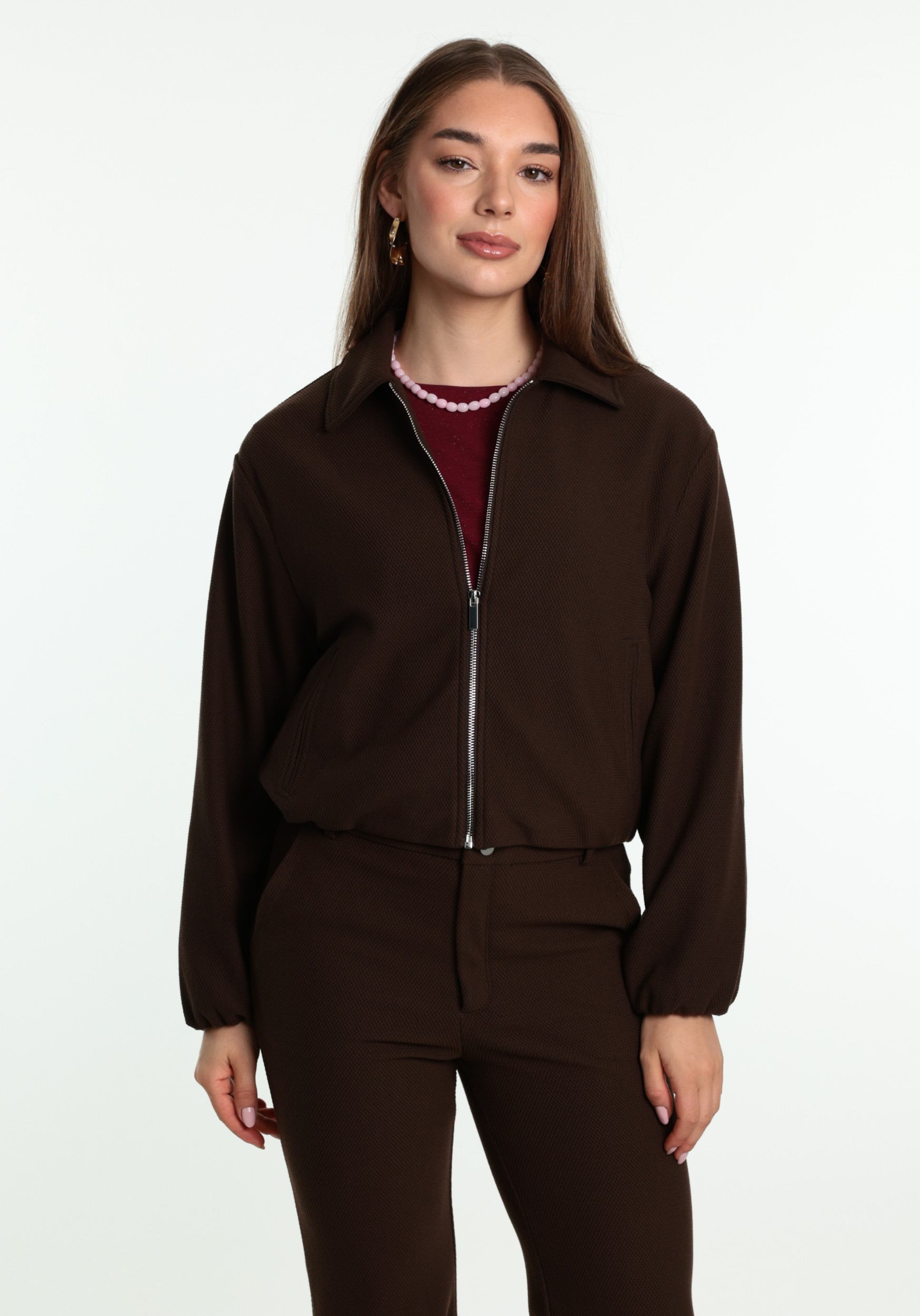 Geisha Bomberjack 65556-21 Donker bruin