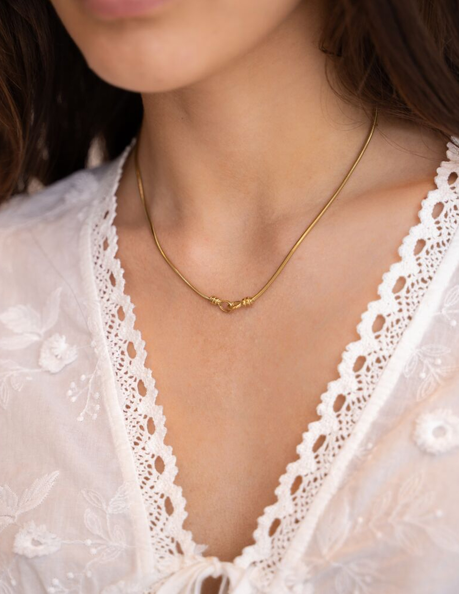 My Jewellery Vintage ketting connected MJ11234 Goud