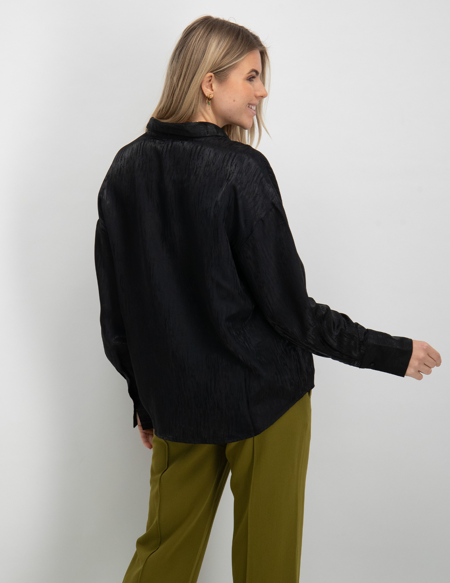 Vero moda Blouse Sina 10295616 Zwart