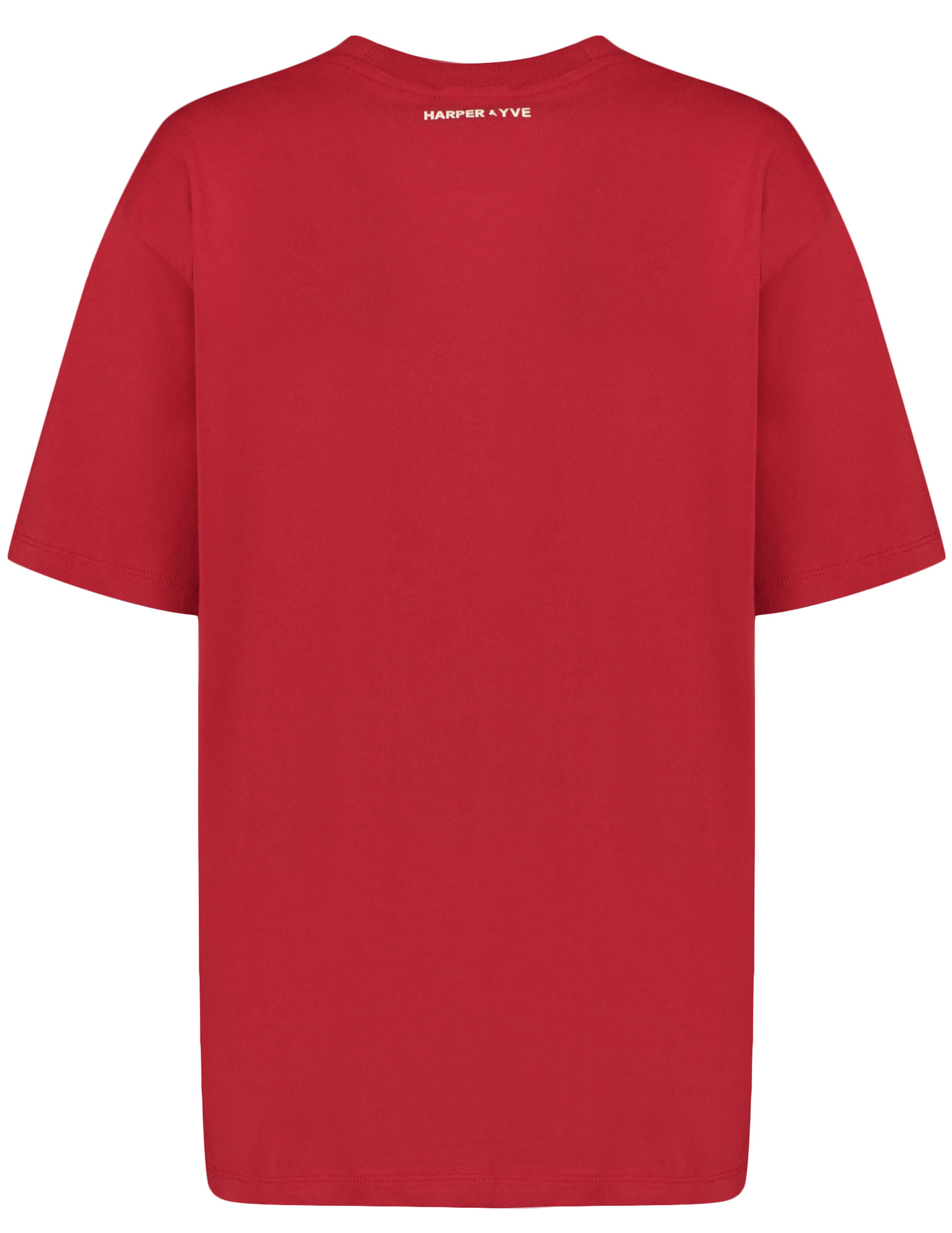 Harper & Yve T-shirt Gimme more Luck DW25Y301 Rood