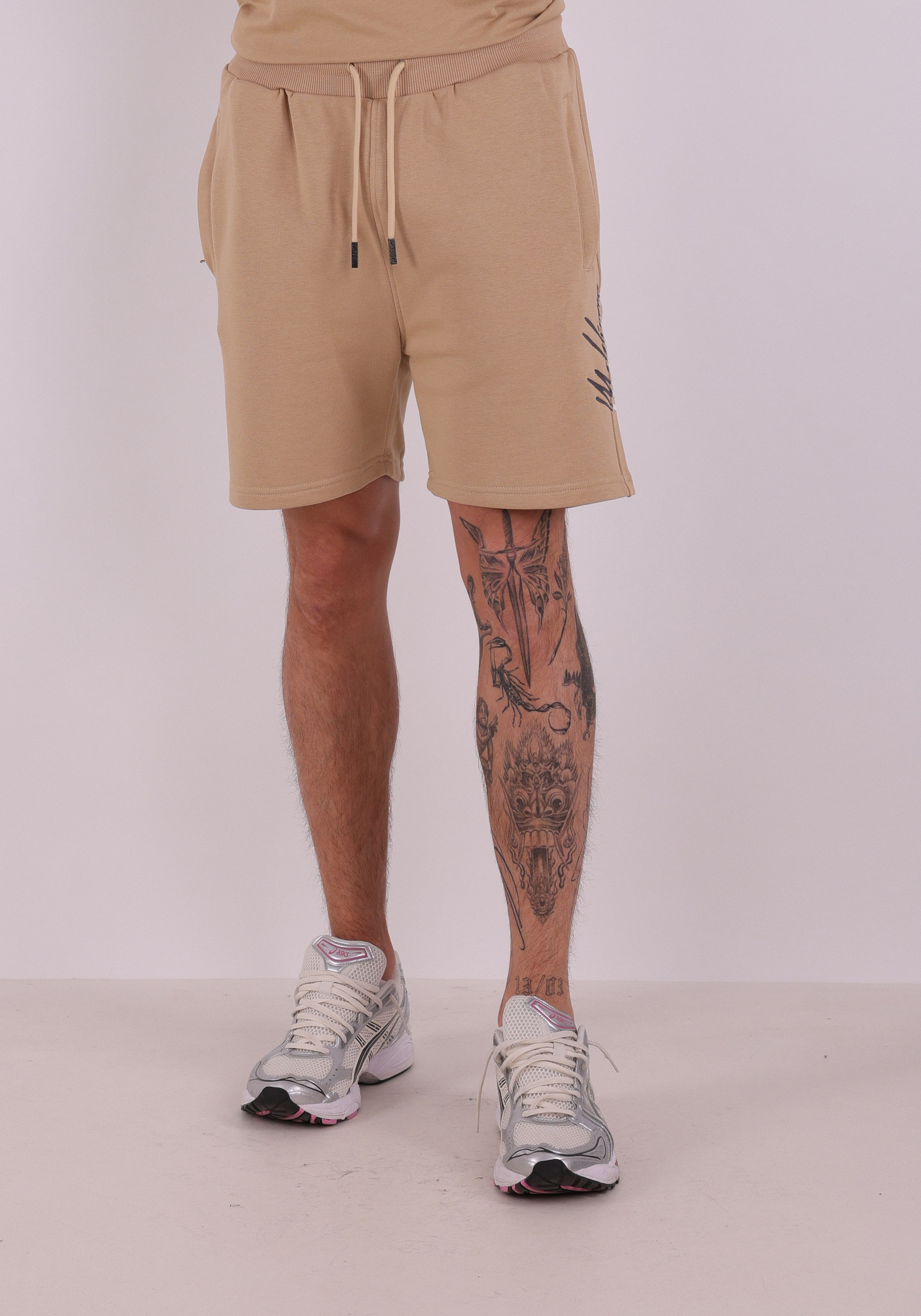 Malelions Short Split MMC30026013 Zand