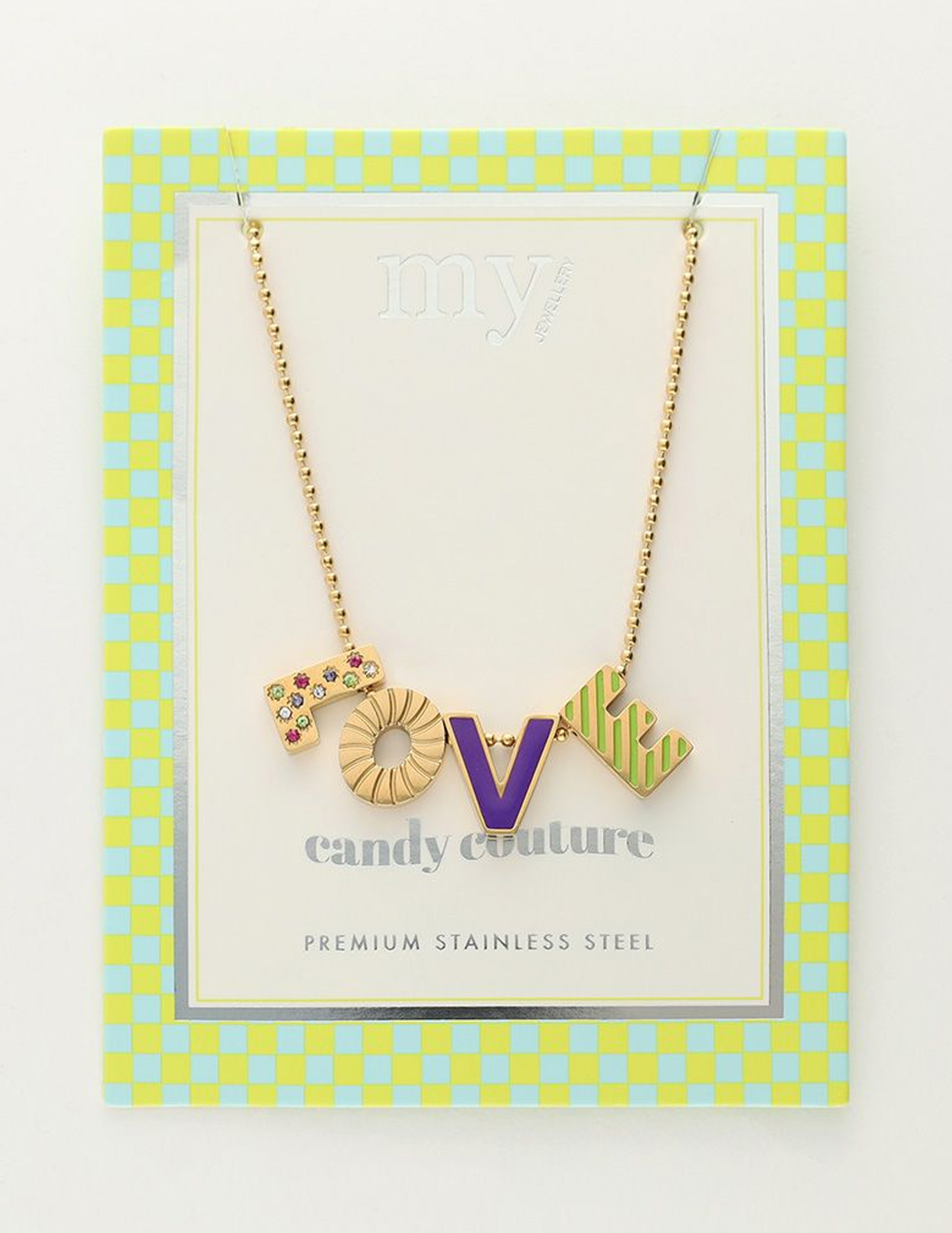 My Jewellery Ketting letters love MJ10190 Goud