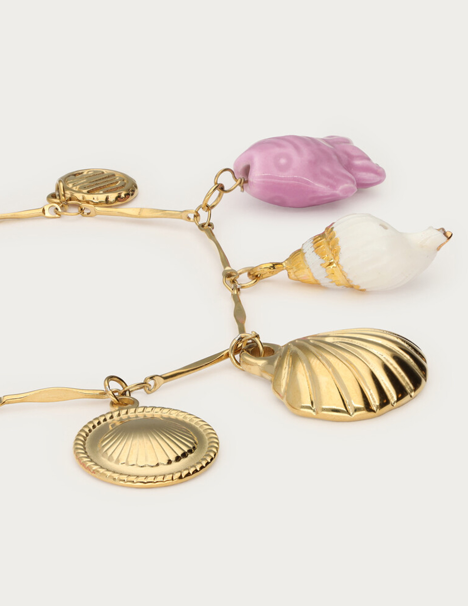 My Jewellery Fruits de Mer bedelarmband MJ13026 Goud