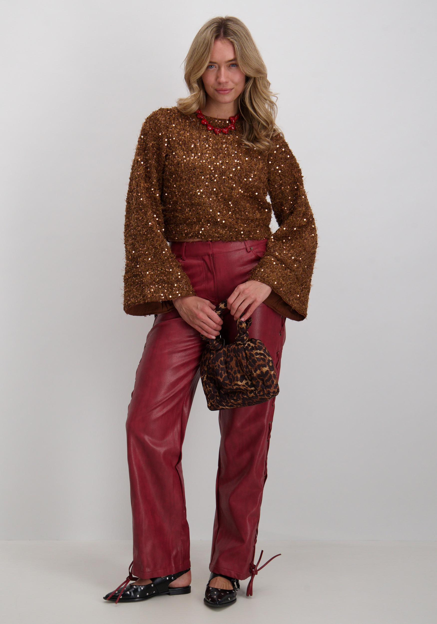 Harper & Yve Broek Sally DW25P111 Rood