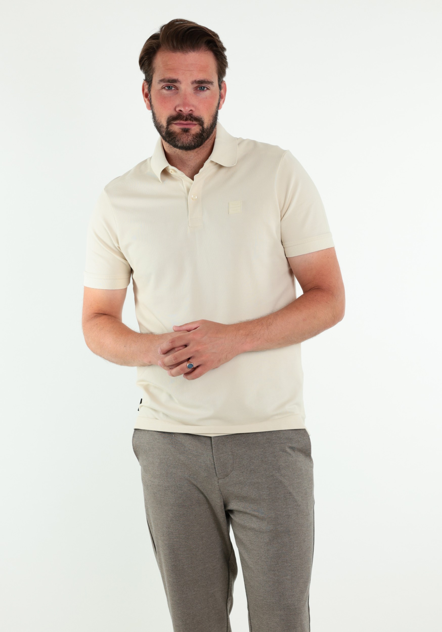 PME Legend Polo PPSS2606866 Ecru