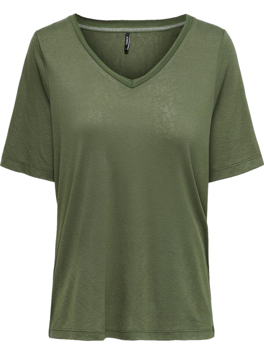 Only T-shirt Elise 15257390 Leger Groen