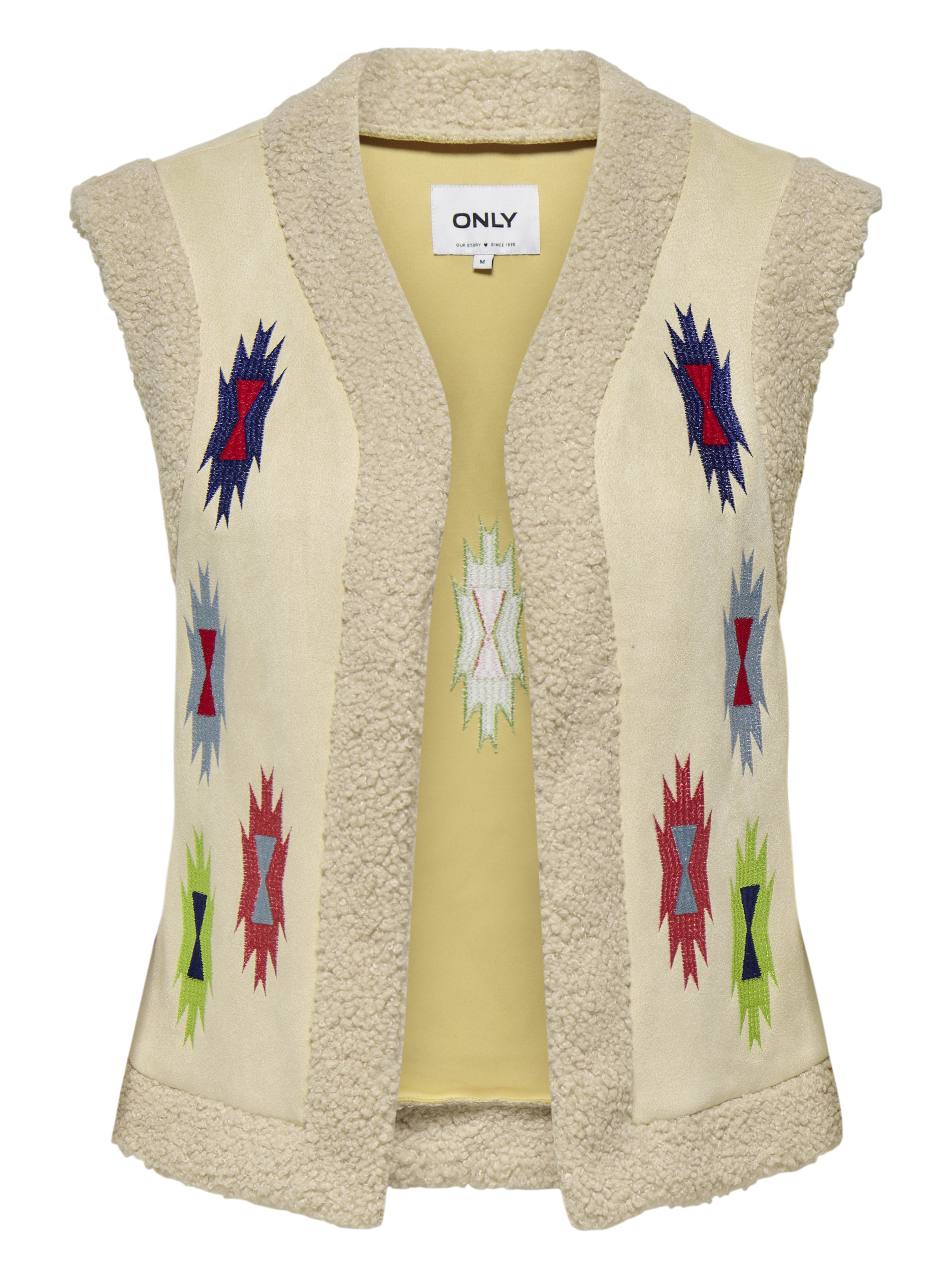 ONLY Gilet Frida 15319130 Donker beige