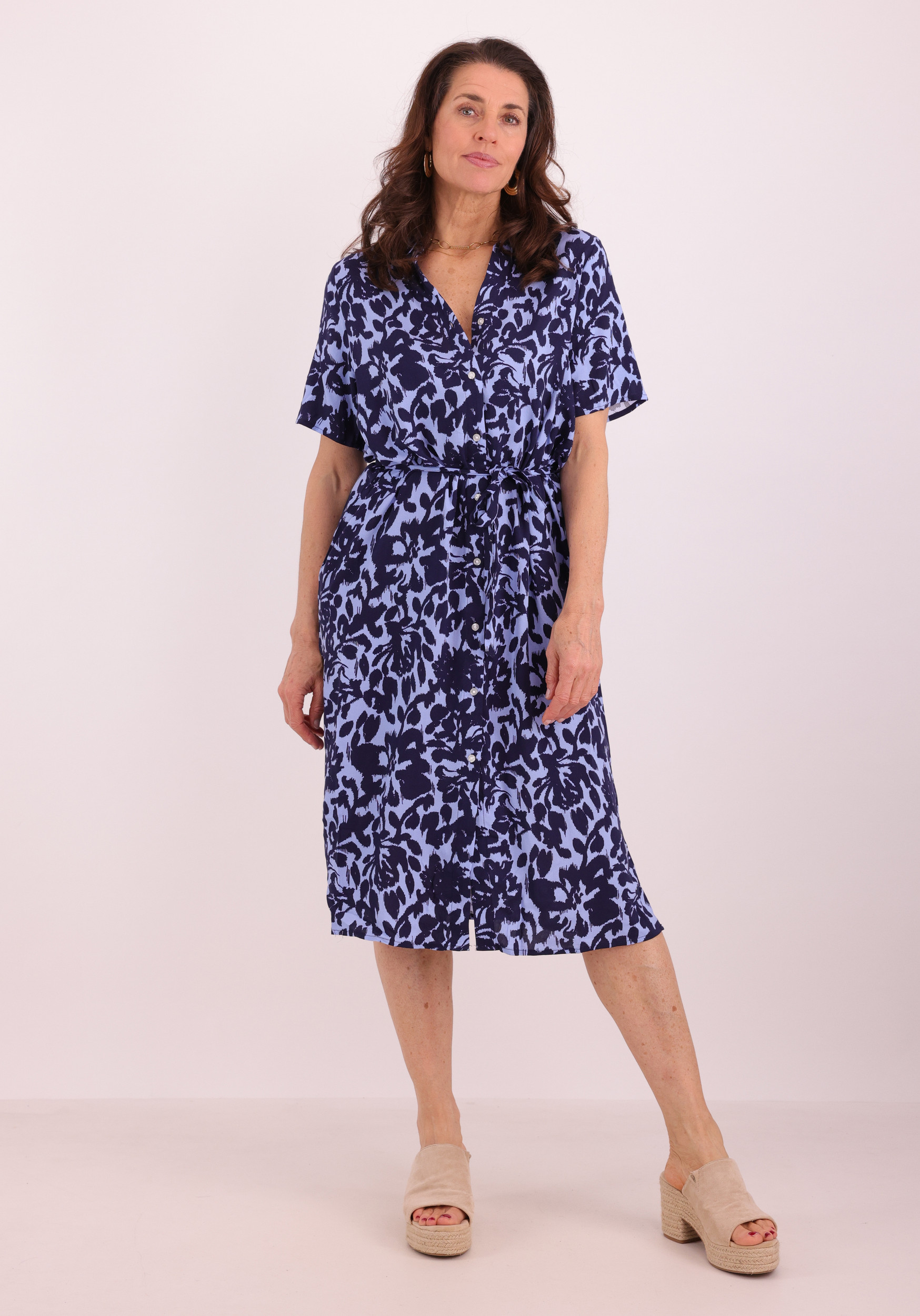 ONLY Jurk Yasmin 15357241 Donker blauw