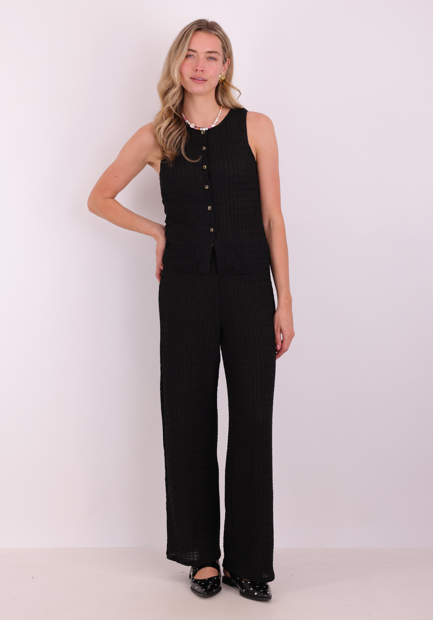 ONLY Broek Ilse 15374608 Zwart