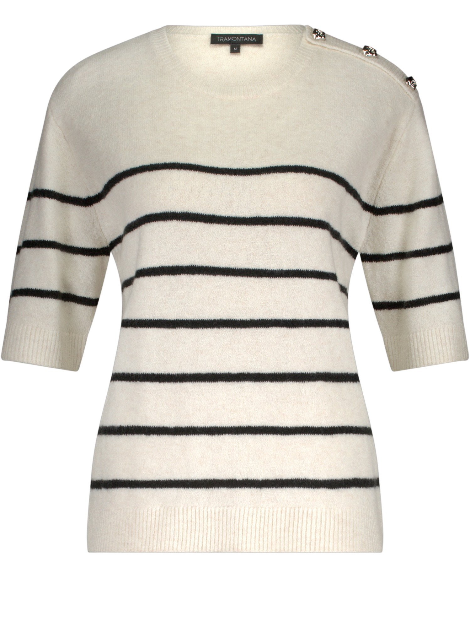 Tramontana Trui Y02-17-601 Zwart/Wit