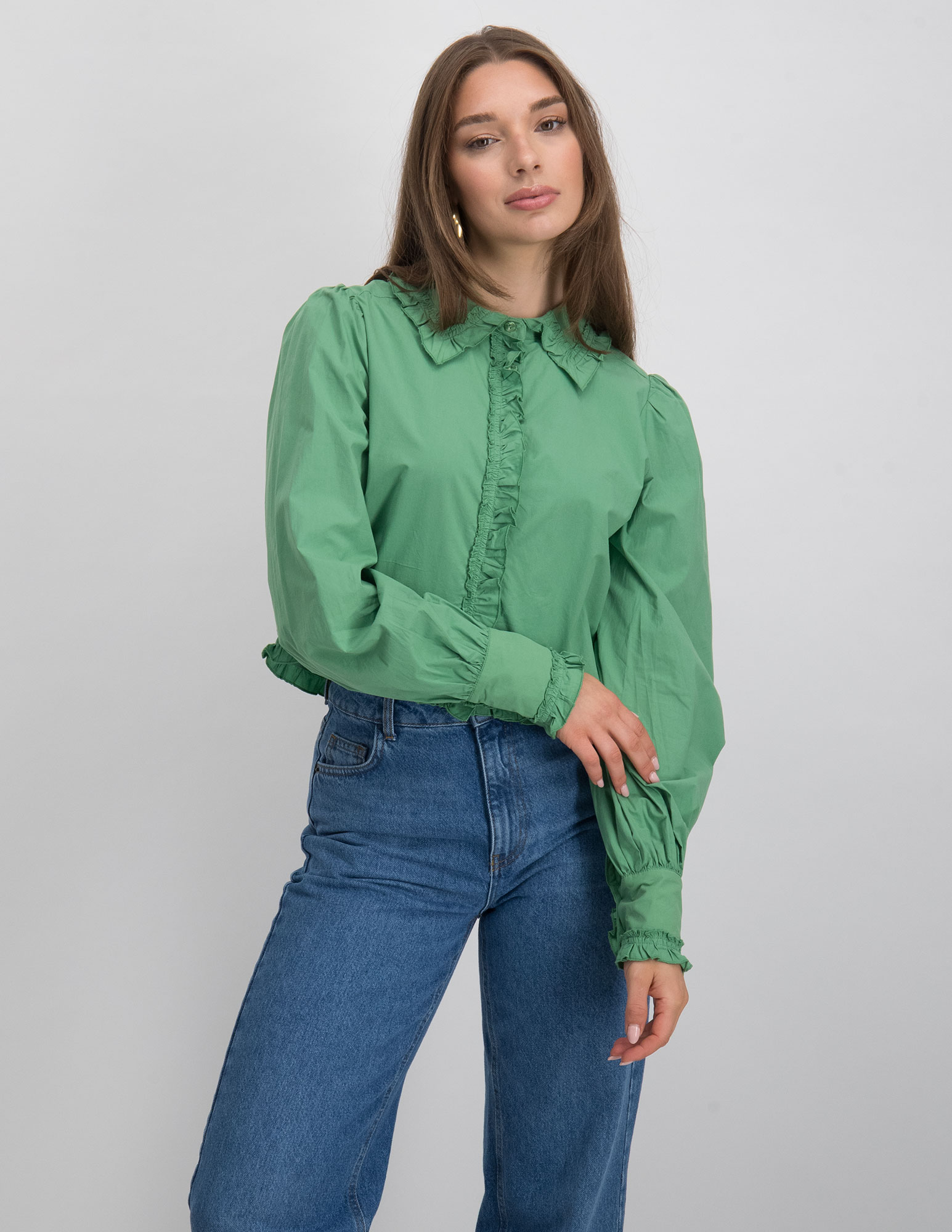 Harper & Yve Blouse Ellie AW25P603 Groen