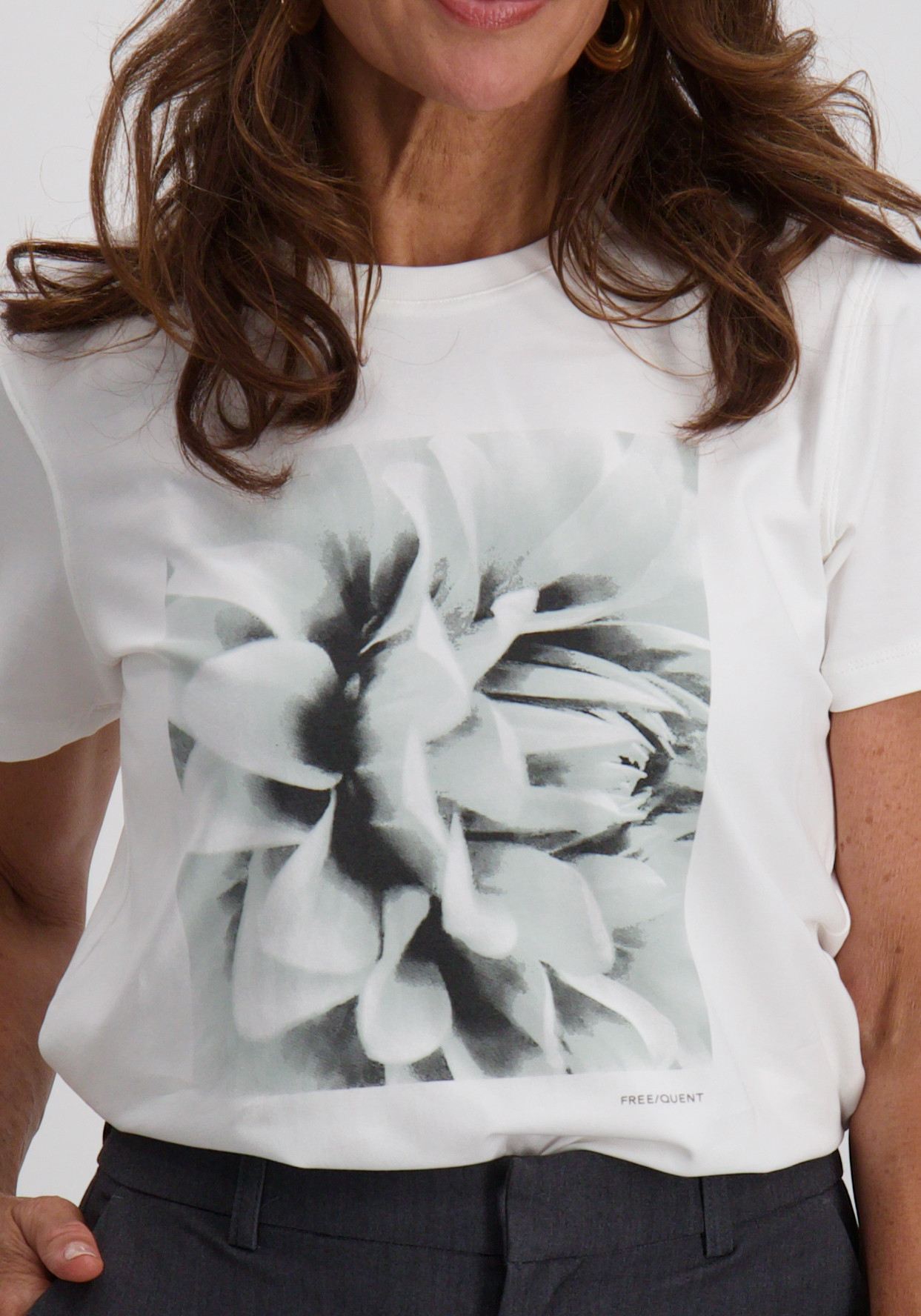 FREE|QUENT T-shirt Sure 207188 Wit