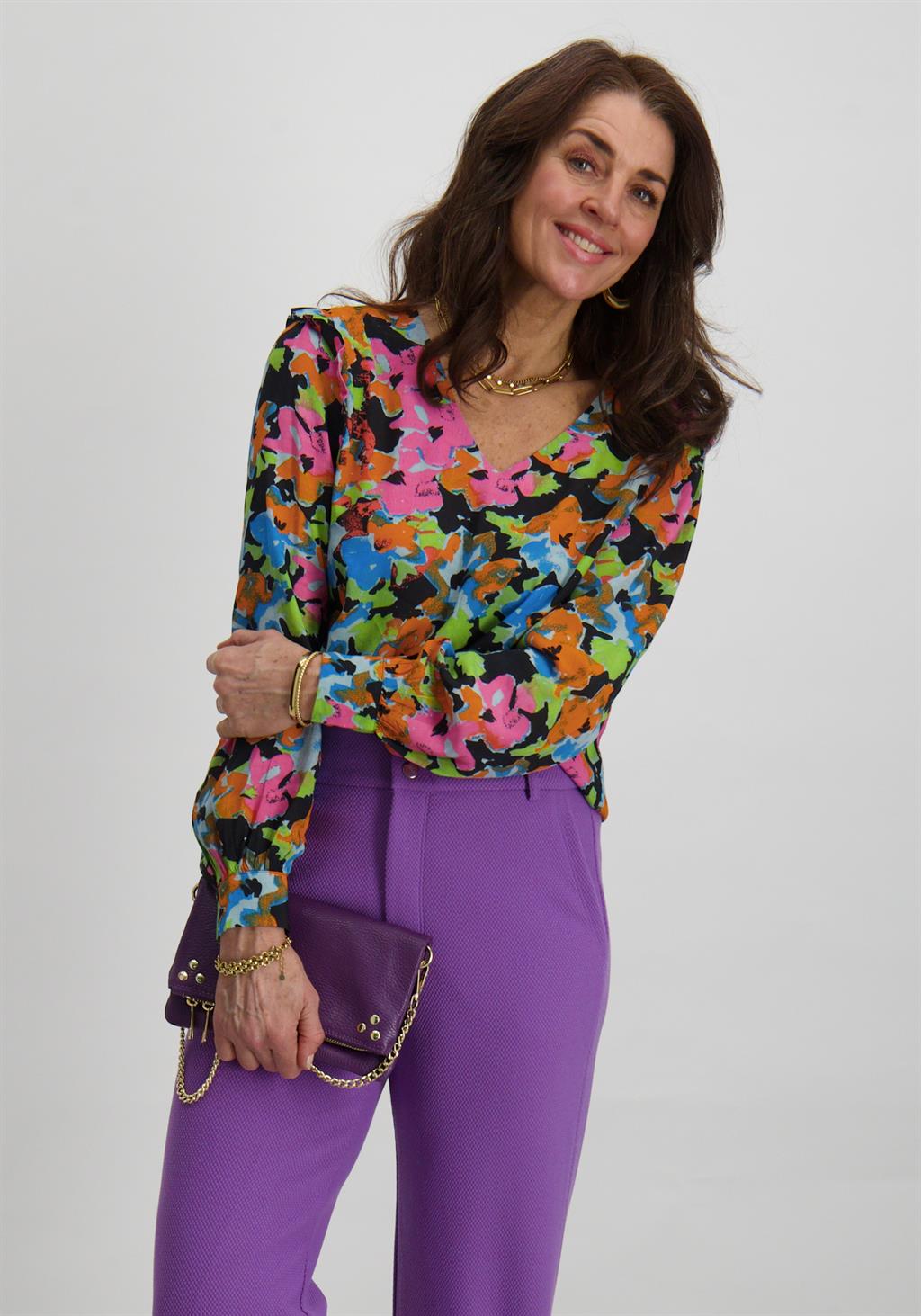 Ichi Blouse Ganava 20120378 Multi