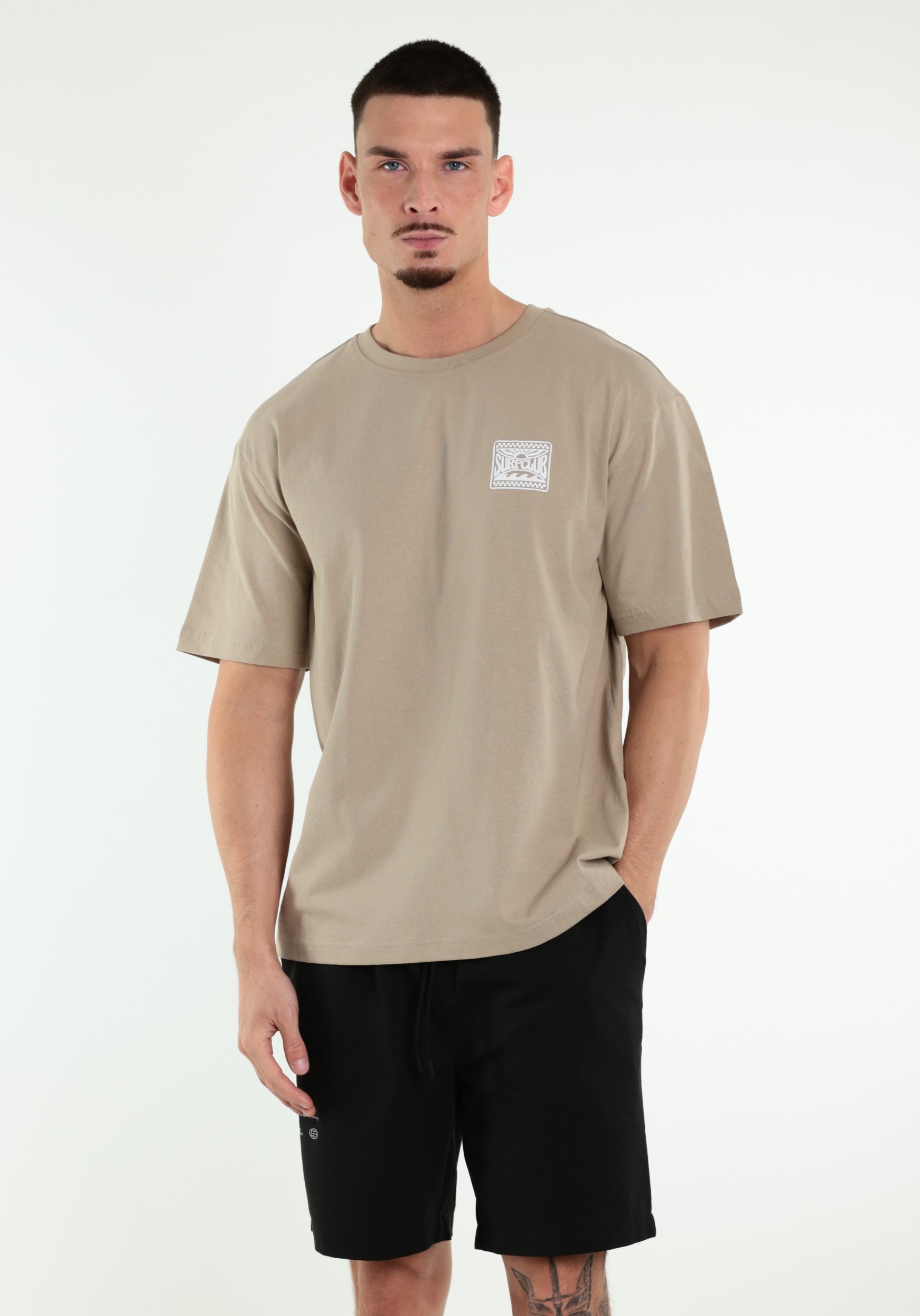 ONLY & SONS T-shirt Milo 22039621 Beige