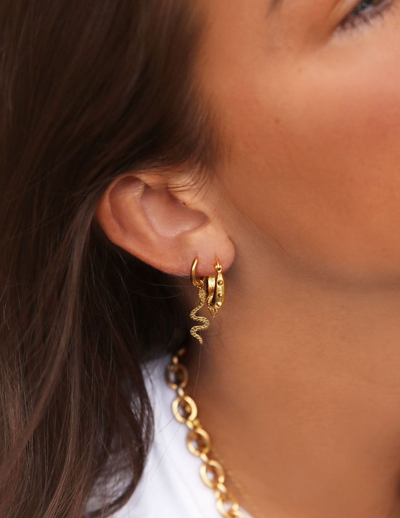 My Jewellery Chunky oorbellen MJ03696 Zilver