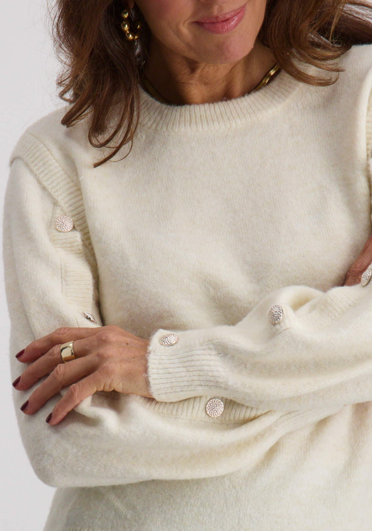 Only Trui Irene 15358576 Ecru