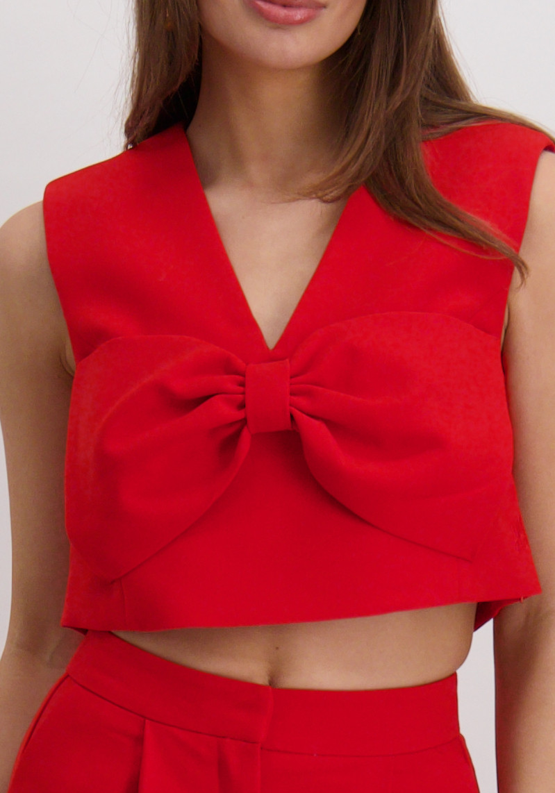 Harper & Yve Top Sabrina DW25N400 Rood